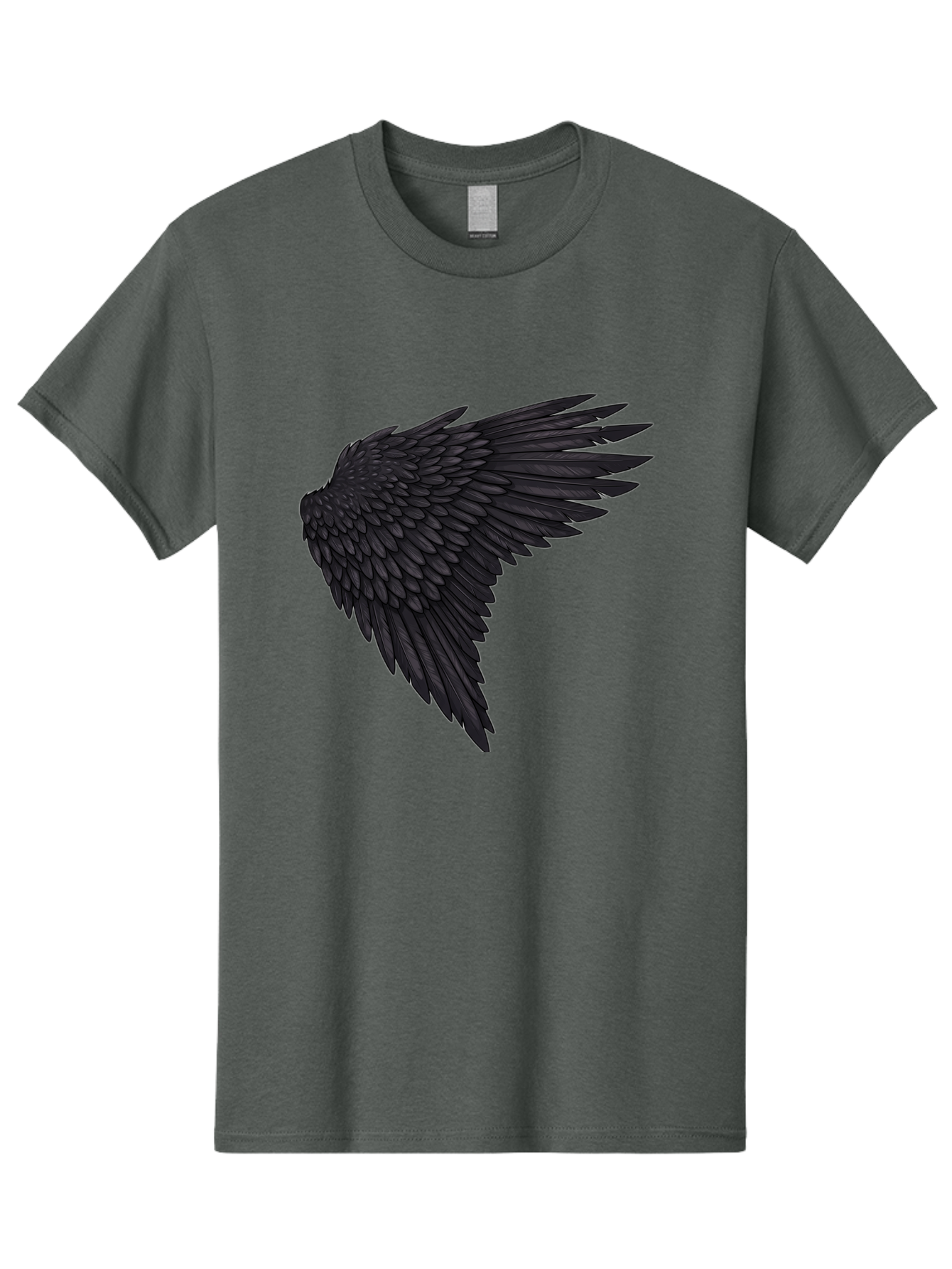 Black-Wing-1 Men'S Graphic Tee, 100% Cotton, Comfortable Casual Summer Wear, Machine Washable, Vintage Camera, Old Camera, Antique Camera, Black Camera, Classic Photography, Photography Equipment, Nostalgic Device, Film Camera, Camera Art Bak070