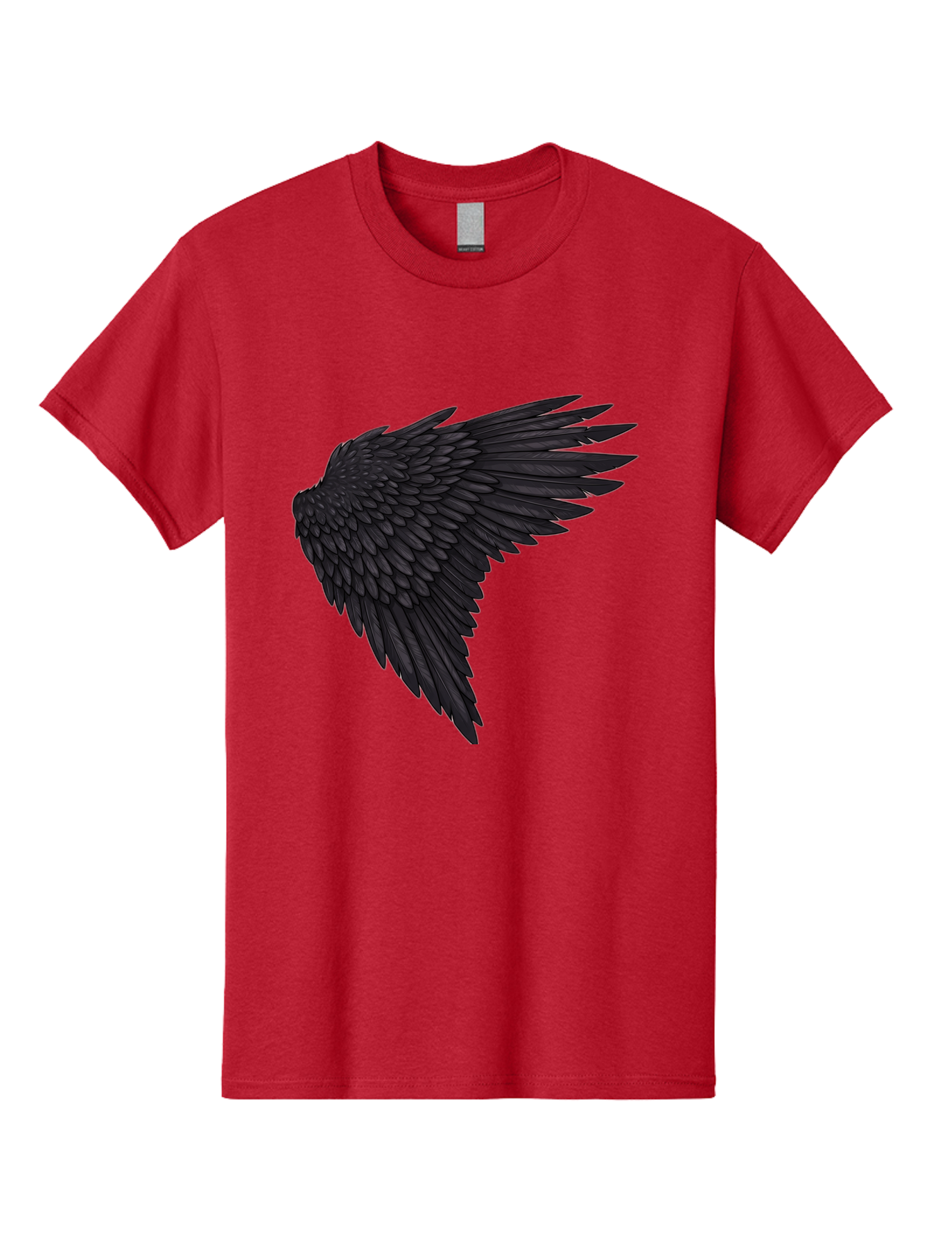 Black-Wing-1 Men'S Graphic Tee, 100% Cotton, Comfortable Casual Summer Wear, Machine Washable, Vintage Camera, Old Camera, Antique Camera, Black Camera, Classic Photography, Photography Equipment, Nostalgic Device, Film Camera, Camera Art Bak070