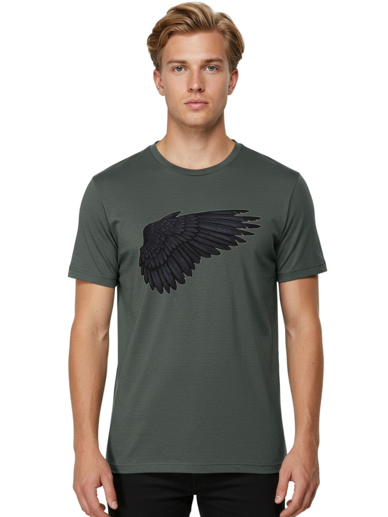 Black-Wing Men'S Graphic Tee, 100% Cotton, Comfortable Casual Summer Wear, Machine Washable, Vintage Camera, Old Camera, Antique Camera, Black Camera, Classic Photography, Photography Equipment, Nostalgic Device, Film Camera, Camera Art Bak071