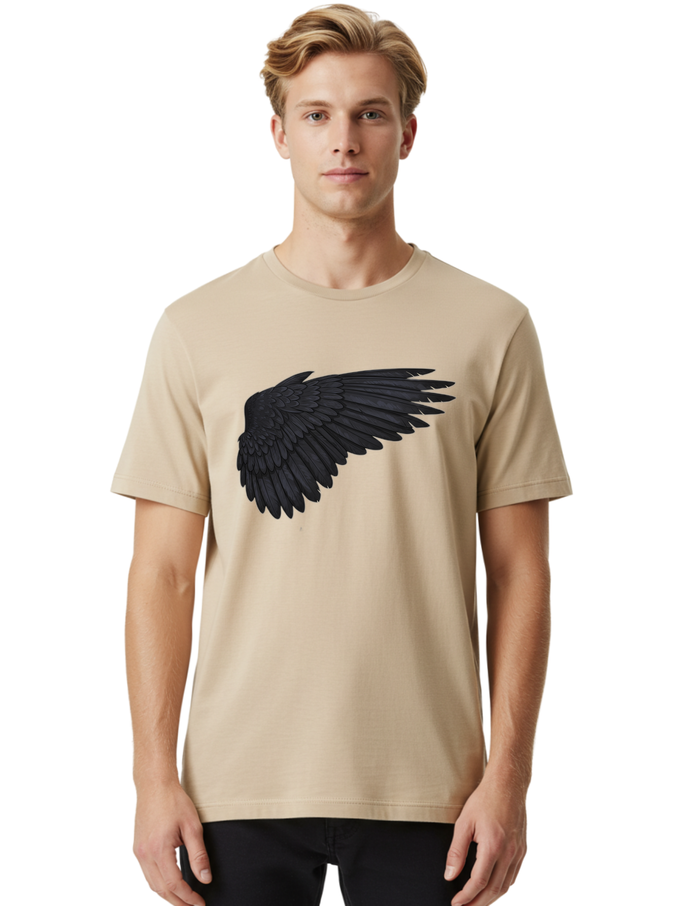 Black-Wing Men'S Graphic Tee, 100% Cotton, Comfortable Casual Summer Wear, Machine Washable, Vintage Camera, Old Camera, Antique Camera, Black Camera, Classic Photography, Photography Equipment, Nostalgic Device, Film Camera, Camera Art Bak071