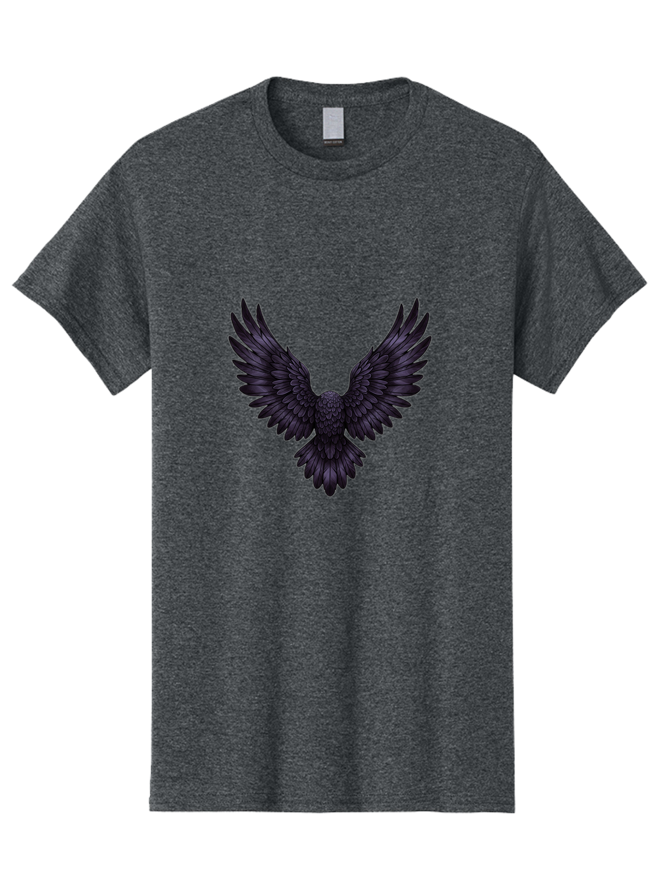Black-Wings-1 Men'S Graphic Tee, 100% Cotton, Comfortable Casual Summer Wear, Machine Washable, Vintage Camera, Old Camera, Antique Camera, Black Camera, Classic Photography, Photography Equipment, Nostalgic Device, Film Camera, Camera Art Bak072