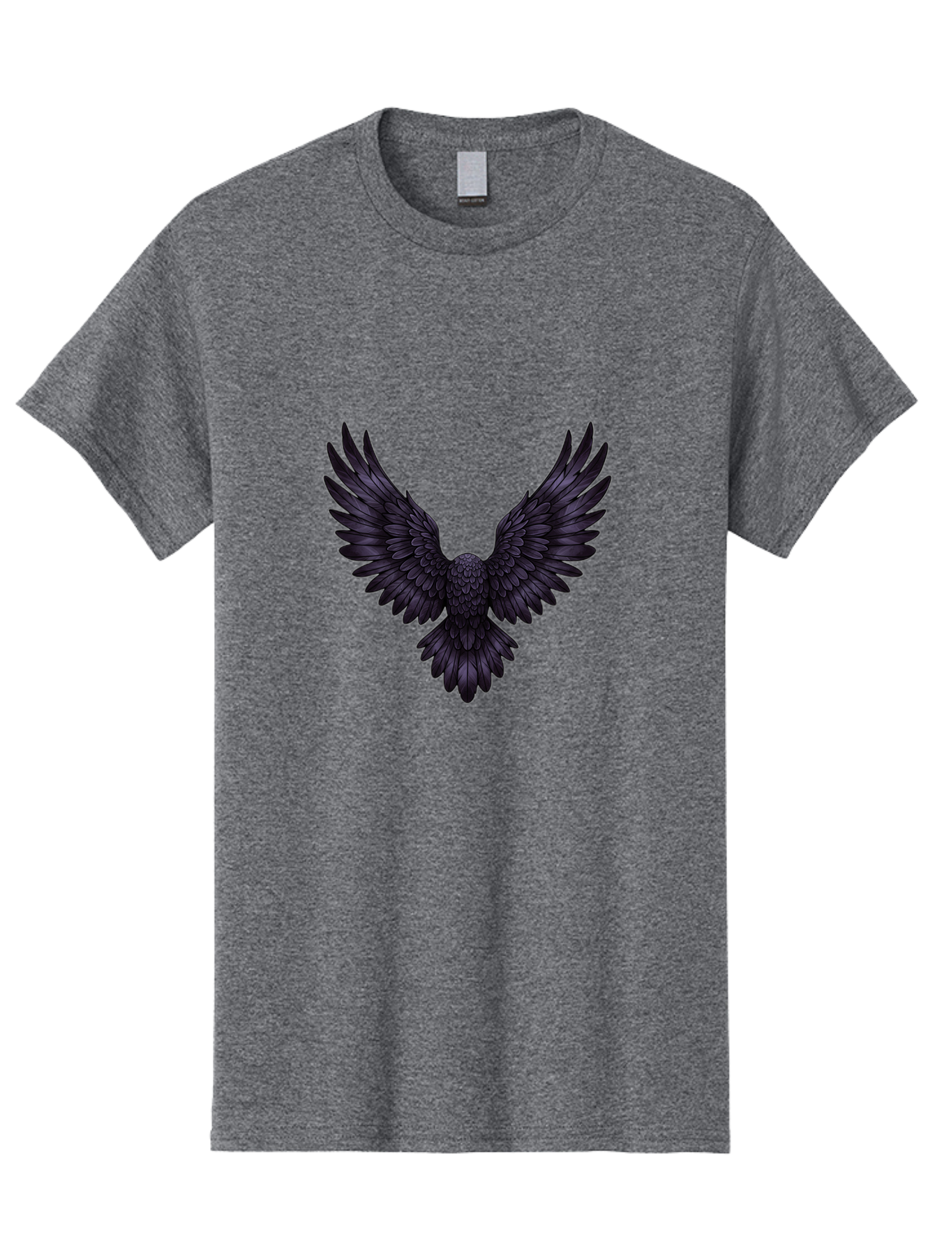 Black-Wings-1 Men'S Graphic Tee, 100% Cotton, Comfortable Casual Summer Wear, Machine Washable, Vintage Camera, Old Camera, Antique Camera, Black Camera, Classic Photography, Photography Equipment, Nostalgic Device, Film Camera, Camera Art Bak072