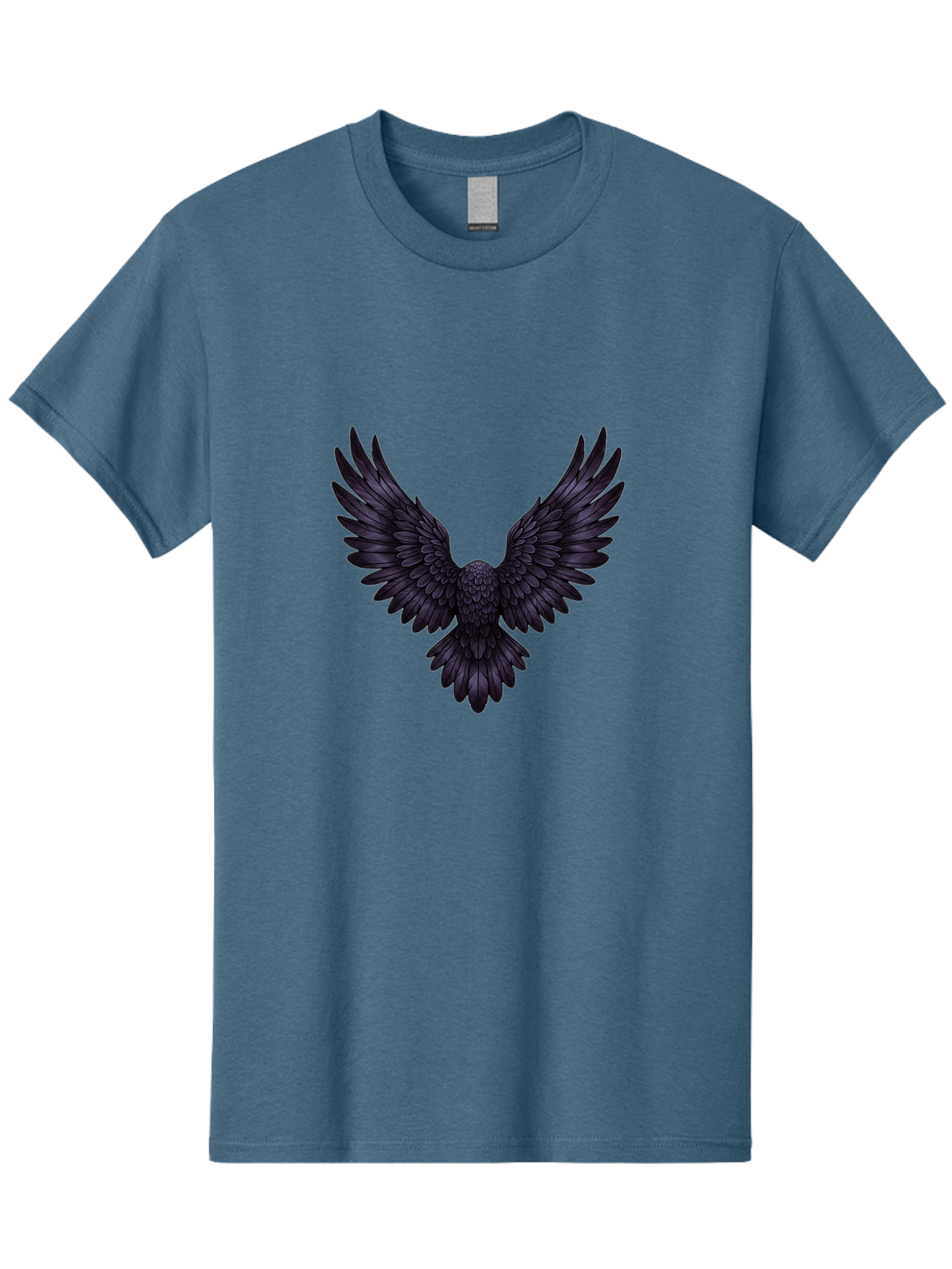 Black-Wings-1 Men'S Graphic Tee, 100% Cotton, Comfortable Casual Summer Wear, Machine Washable, Vintage Camera, Old Camera, Antique Camera, Black Camera, Classic Photography, Photography Equipment, Nostalgic Device, Film Camera, Camera Art Bak072