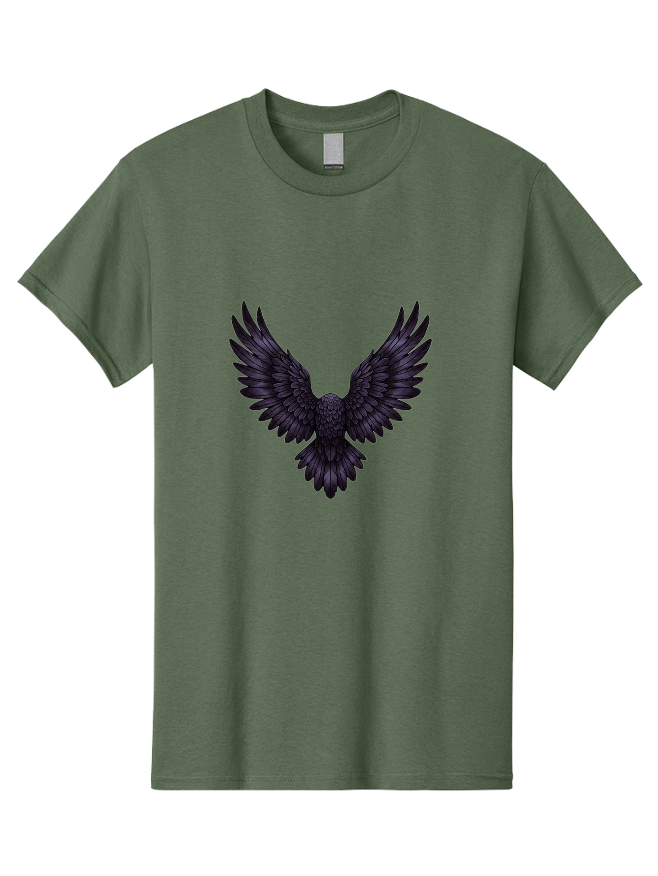 Black-Wings-1 Men'S Graphic Tee, 100% Cotton, Comfortable Casual Summer Wear, Machine Washable, Vintage Camera, Old Camera, Antique Camera, Black Camera, Classic Photography, Photography Equipment, Nostalgic Device, Film Camera, Camera Art Bak072