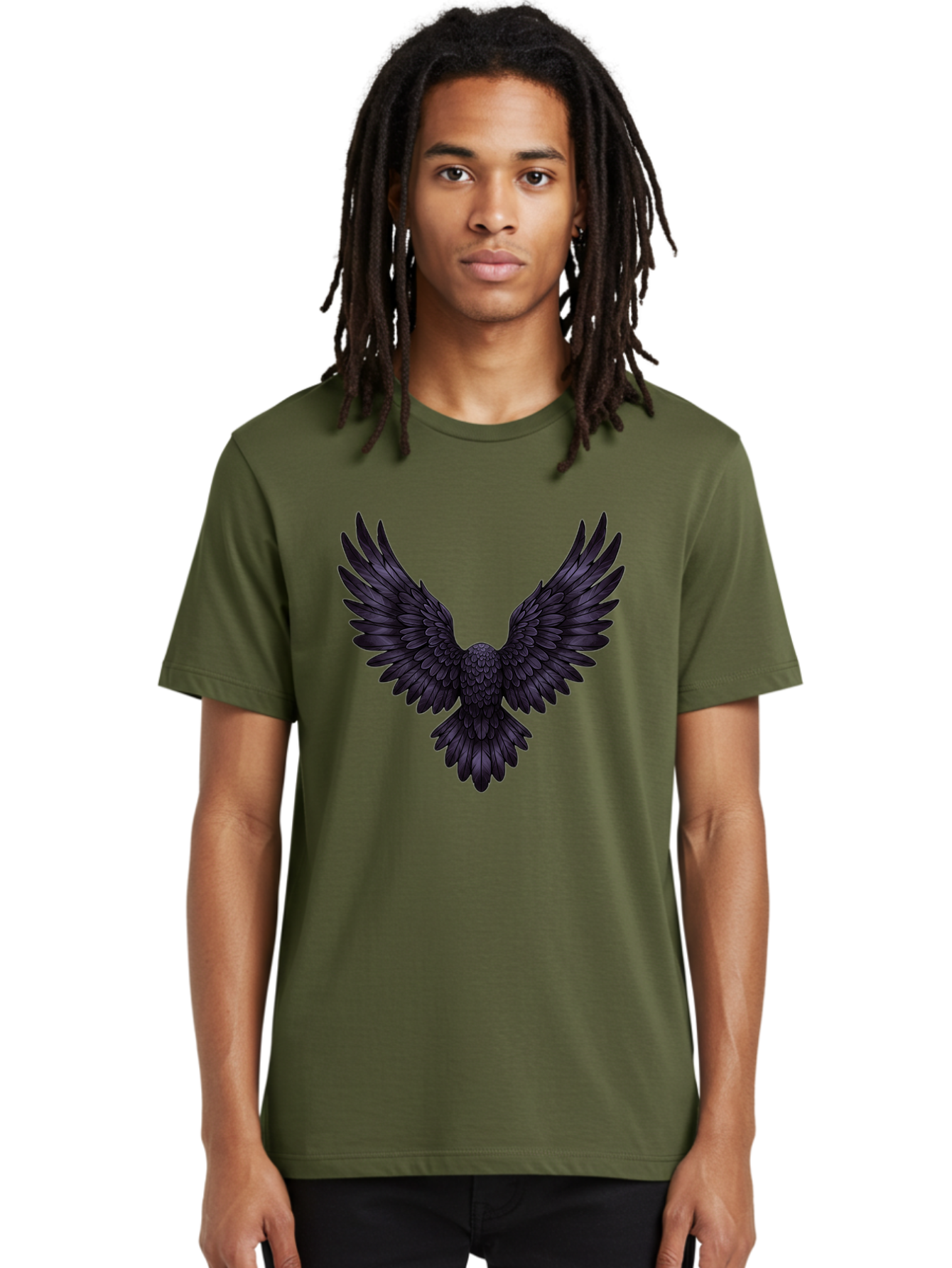 Black-Wings-1 Men'S Graphic Tee, 100% Cotton, Comfortable Casual Summer Wear, Machine Washable, Vintage Camera, Old Camera, Antique Camera, Black Camera, Classic Photography, Photography Equipment, Nostalgic Device, Film Camera, Camera Art Bak072