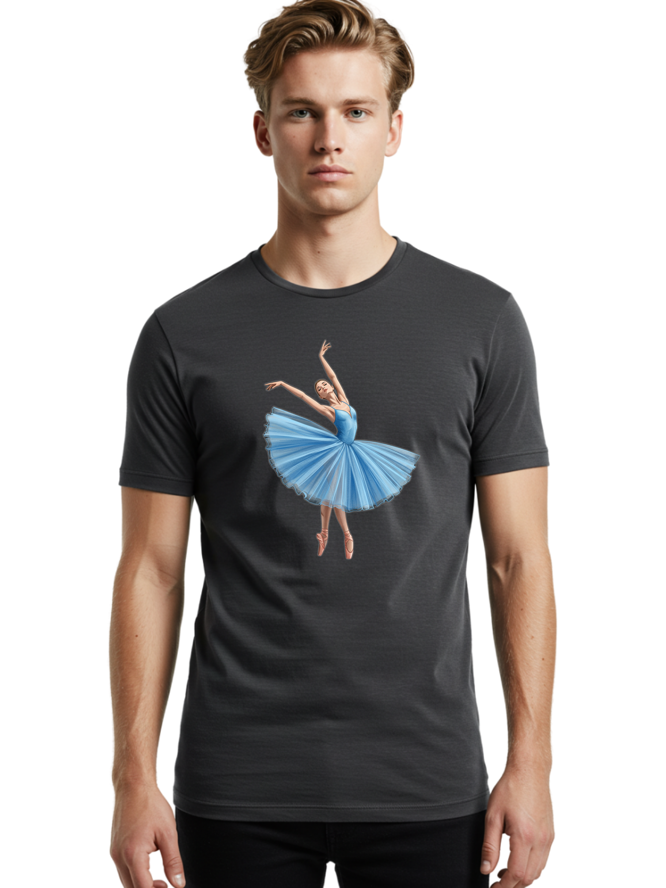 Blue-Ballerina Men'S Graphic Tee, 100% Cotton, Comfortable Casual Summer Wear, Machine Washable, Vintage Camera, Old Camera, Antique Camera, Black Camera, Classic Photography, Photography Equipment, Nostalgic Device, Film Camera, Camera Art Bak074