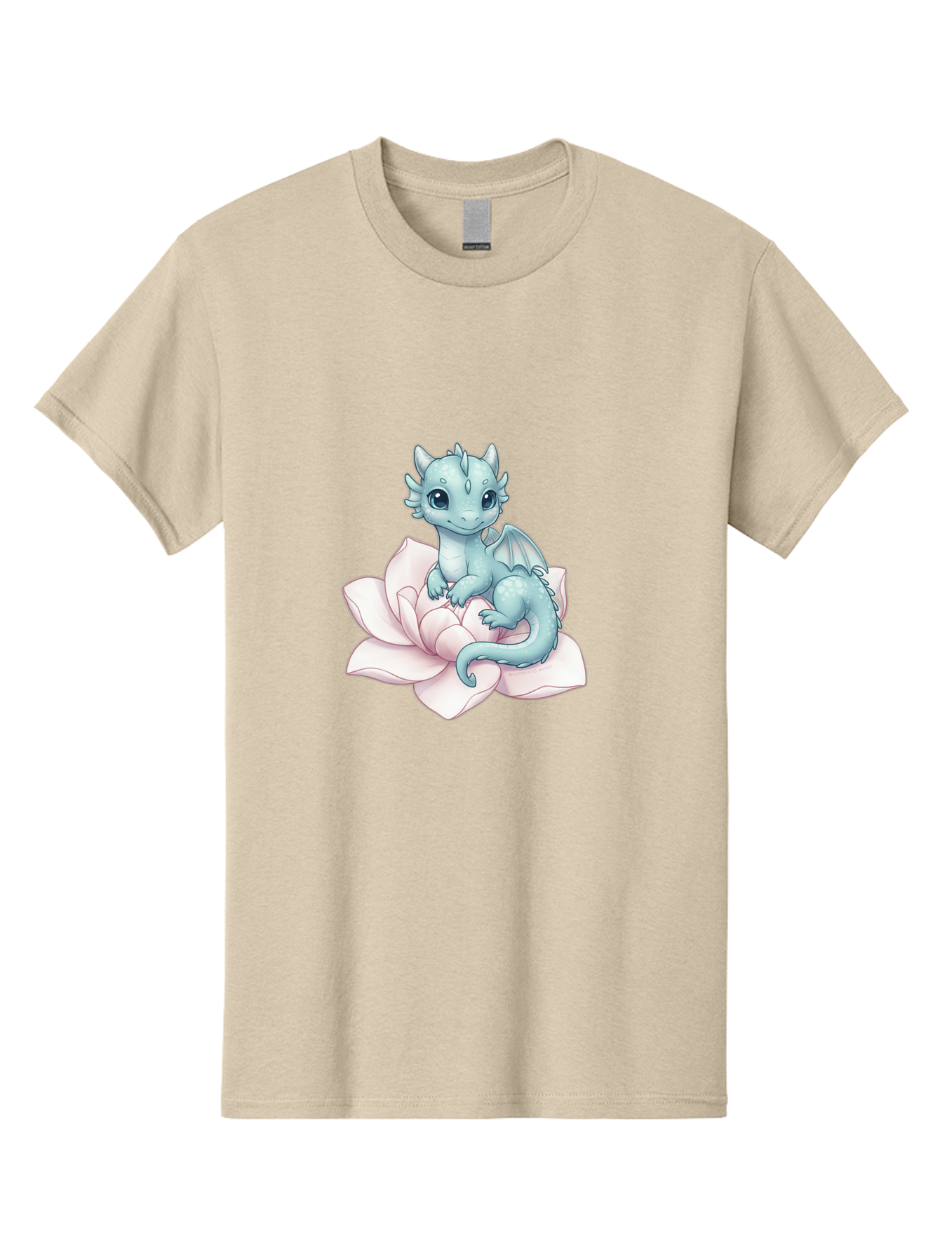 Blue-Dragon-On-Flower-1 Men'S Graphic Tee, 100% Cotton, Comfortable Casual Summer Wear, Machine Washable, Vintage Camera, Old Camera, Antique Camera, Black Camera, Classic Photography, Photography Equipment, Nostalgic Device, Film Camera, Bak077