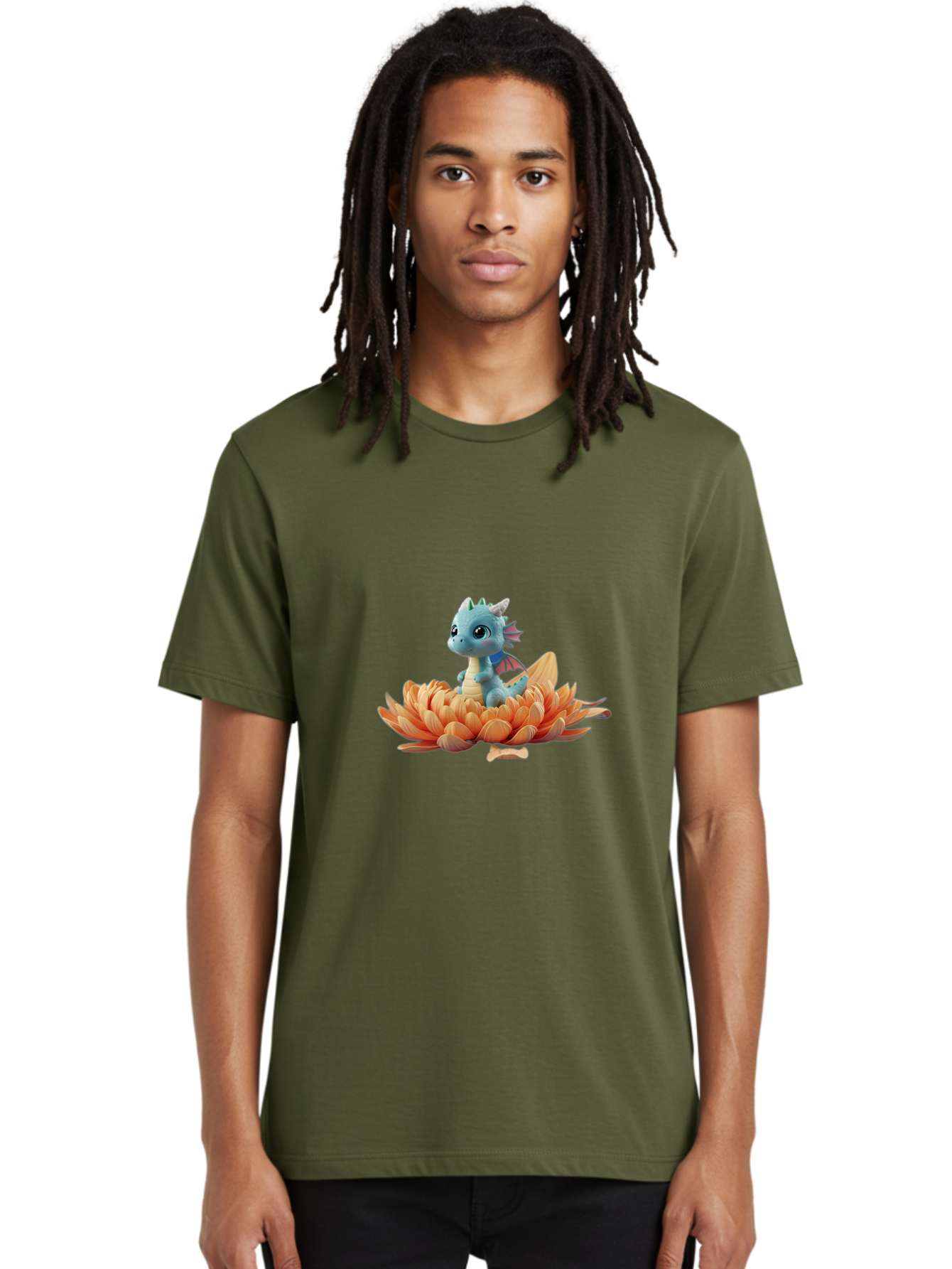 Blue-Dragon-On-Flower Men'S Graphic Tee, 100% Cotton, Comfortable Casual Summer Wear, Machine Washable, Vintage Camera, Old Camera, Antique Camera, Black Camera, Classic Photography, Photography Equipment, Nostalgic Device, Film Camera, Bak078