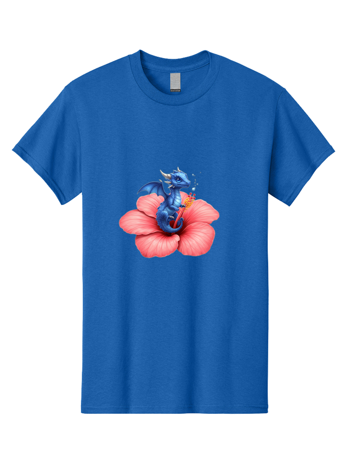 Blue-Dragon-On-Hibiscus-Flower Men'S Graphic Tee, 100% Cotton, Comfortable Casual Summer Wear, Machine Washable, Vintage Camera, Old Camera, Antique Camera, Black Camera, Classic Photography, Photography Equipment, Nostalgic Device, Bak079