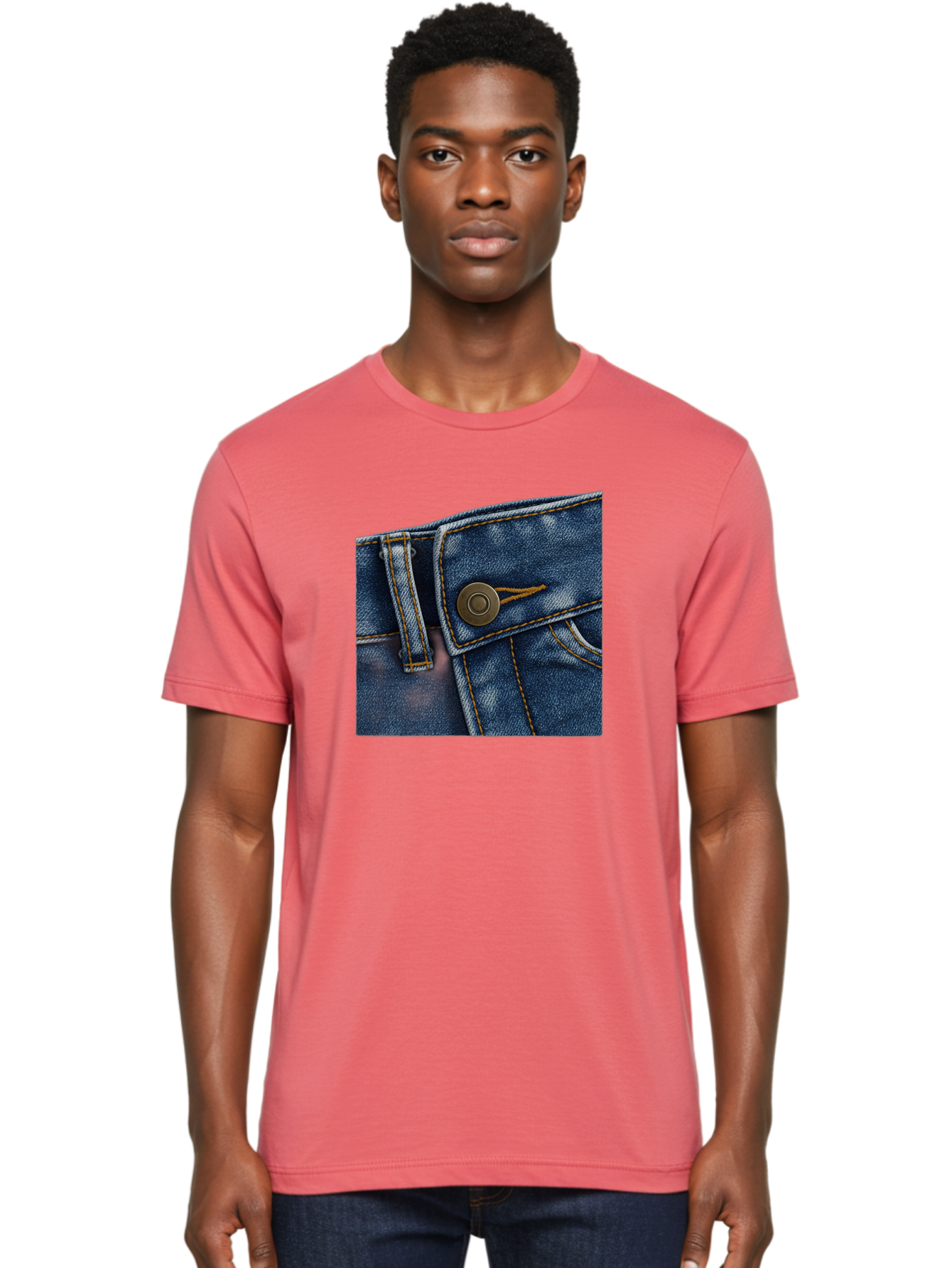 Blue-Jeans Men'S Graphic Tee, 100% Cotton, Comfortable Casual Summer Wear, Machine Washable, Vintage Camera, Old Camera, Antique Camera, Black Camera, Classic Photography, Photography Equipment, Nostalgic Device, Film Camera, Camera Art Bak081