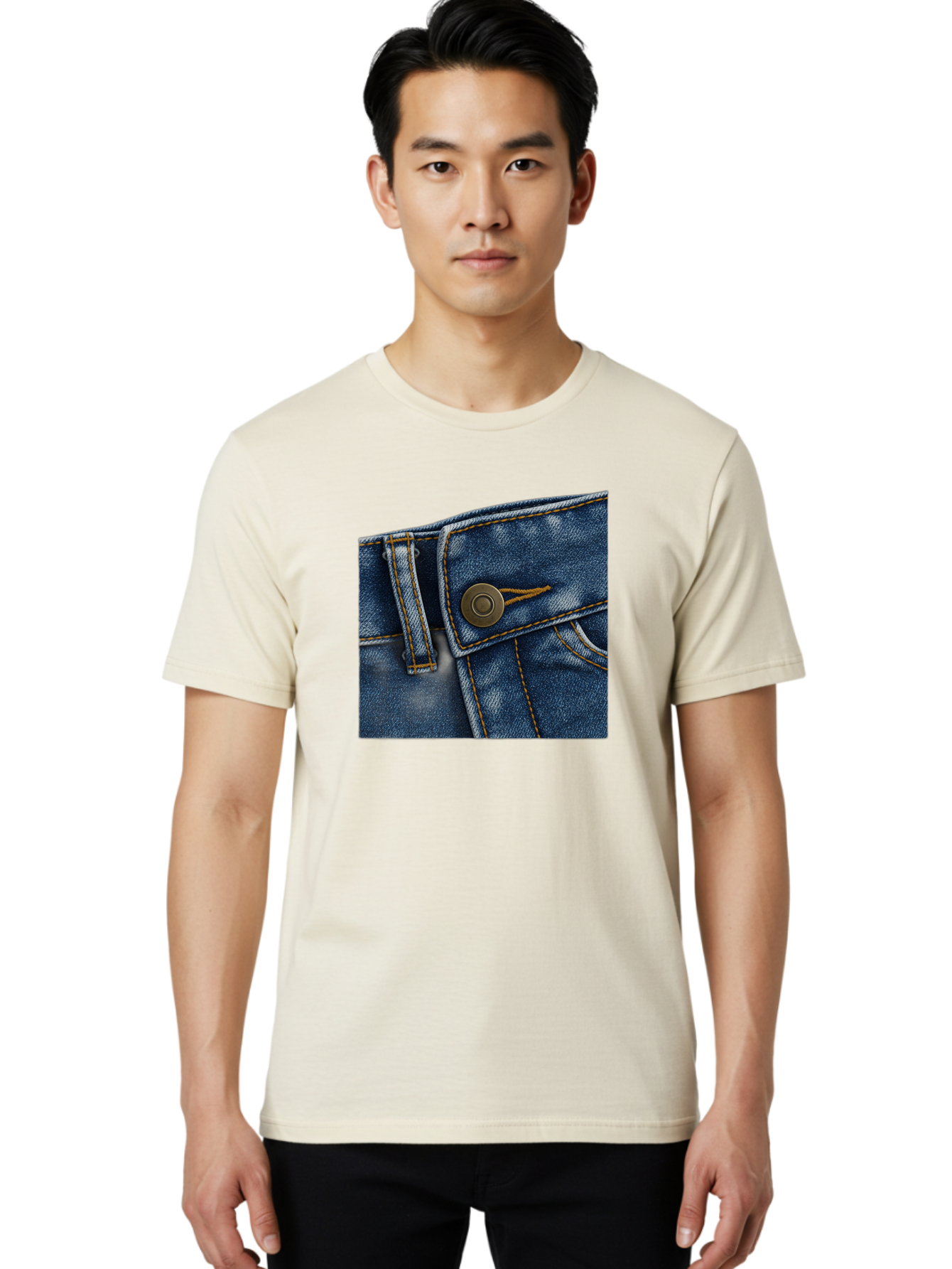 Blue-Jeans Men'S Graphic Tee, 100% Cotton, Comfortable Casual Summer Wear, Machine Washable, Vintage Camera, Old Camera, Antique Camera, Black Camera, Classic Photography, Photography Equipment, Nostalgic Device, Film Camera, Camera Art Bak081