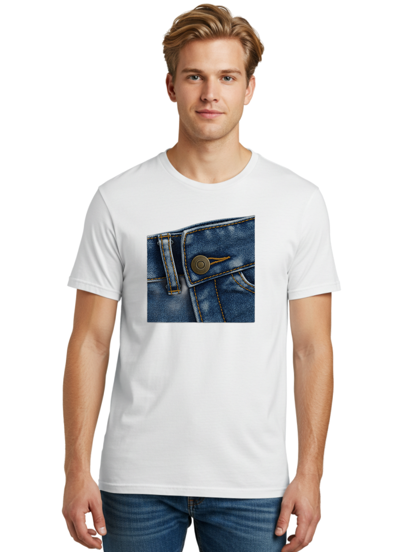 Blue-Jeans Men'S Graphic Tee, 100% Cotton, Comfortable Casual Summer Wear, Machine Washable, Vintage Camera, Old Camera, Antique Camera, Black Camera, Classic Photography, Photography Equipment, Nostalgic Device, Film Camera, Camera Art Bak081