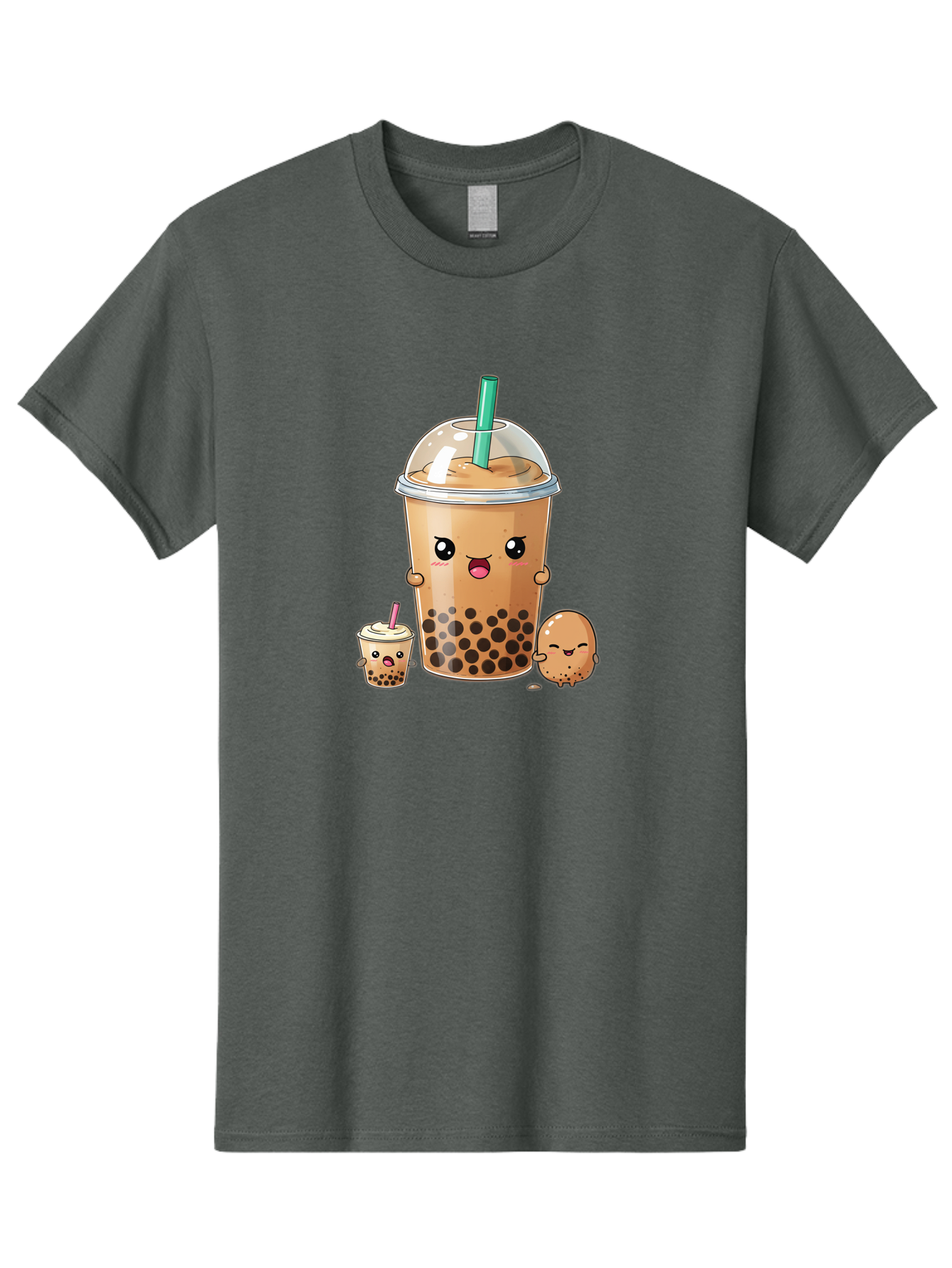 Boba-Tea-1 Men'S Graphic Tee, 100% Cotton, Comfortable Casual Summer Wear, Machine Washable, Vintage Camera, Old Camera, Antique Camera, Black Camera, Classic Photography, Photography Equipment, Nostalgic Device, Film Camera, Camera Art Bak085