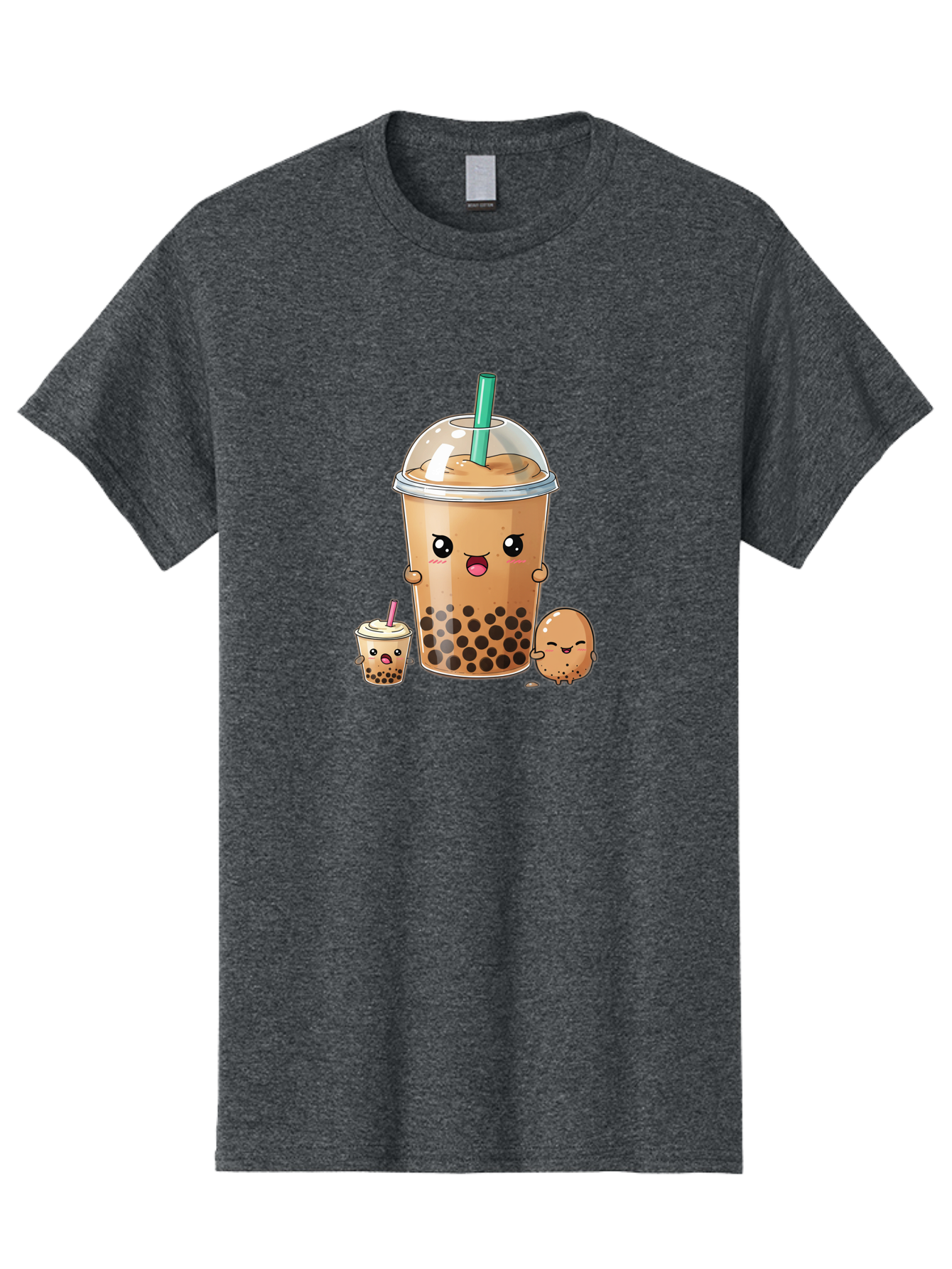 Boba-Tea-1 Men'S Graphic Tee, 100% Cotton, Comfortable Casual Summer Wear, Machine Washable, Vintage Camera, Old Camera, Antique Camera, Black Camera, Classic Photography, Photography Equipment, Nostalgic Device, Film Camera, Camera Art Bak085