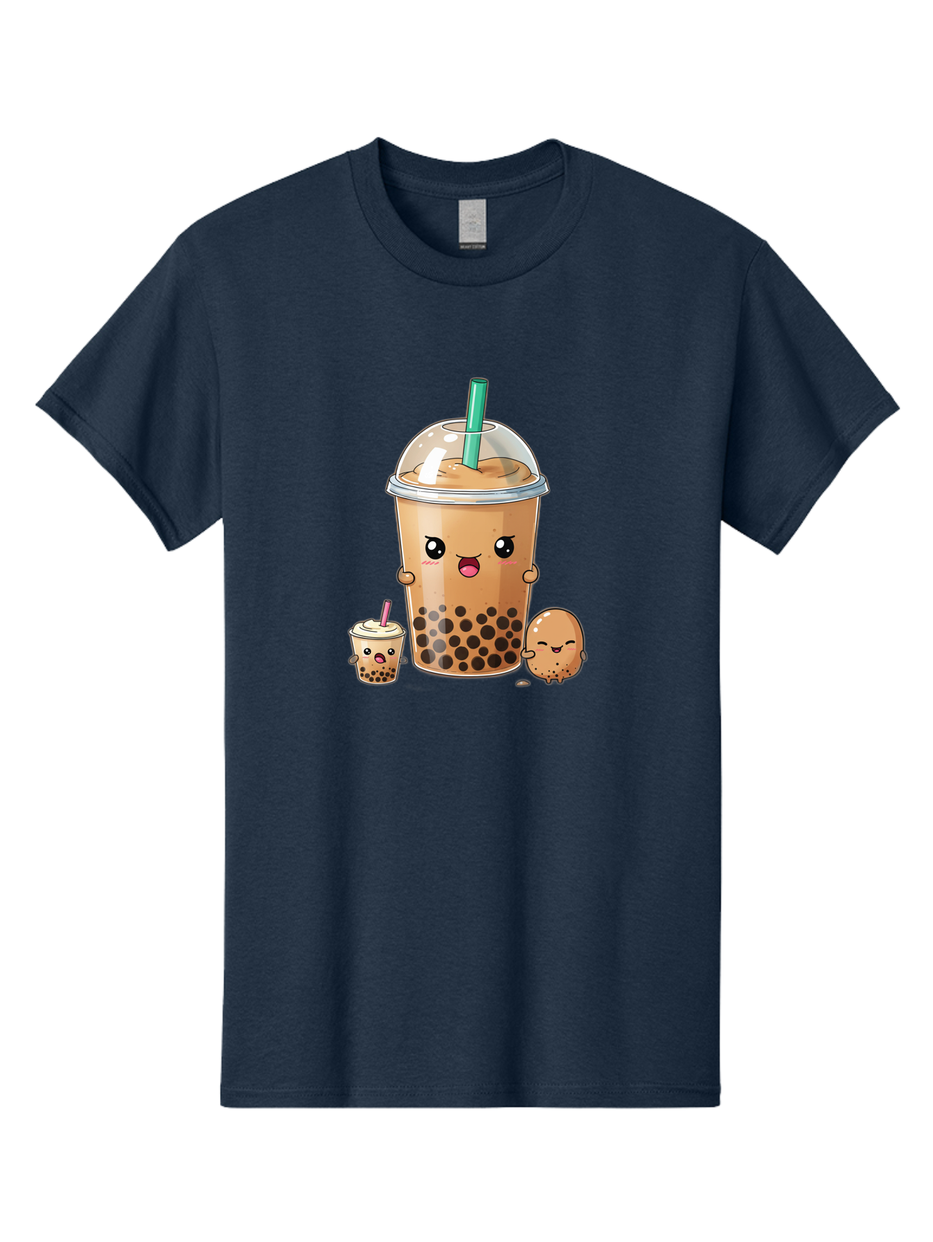 Boba-Tea-1 Men'S Graphic Tee, 100% Cotton, Comfortable Casual Summer Wear, Machine Washable, Vintage Camera, Old Camera, Antique Camera, Black Camera, Classic Photography, Photography Equipment, Nostalgic Device, Film Camera, Camera Art Bak085
