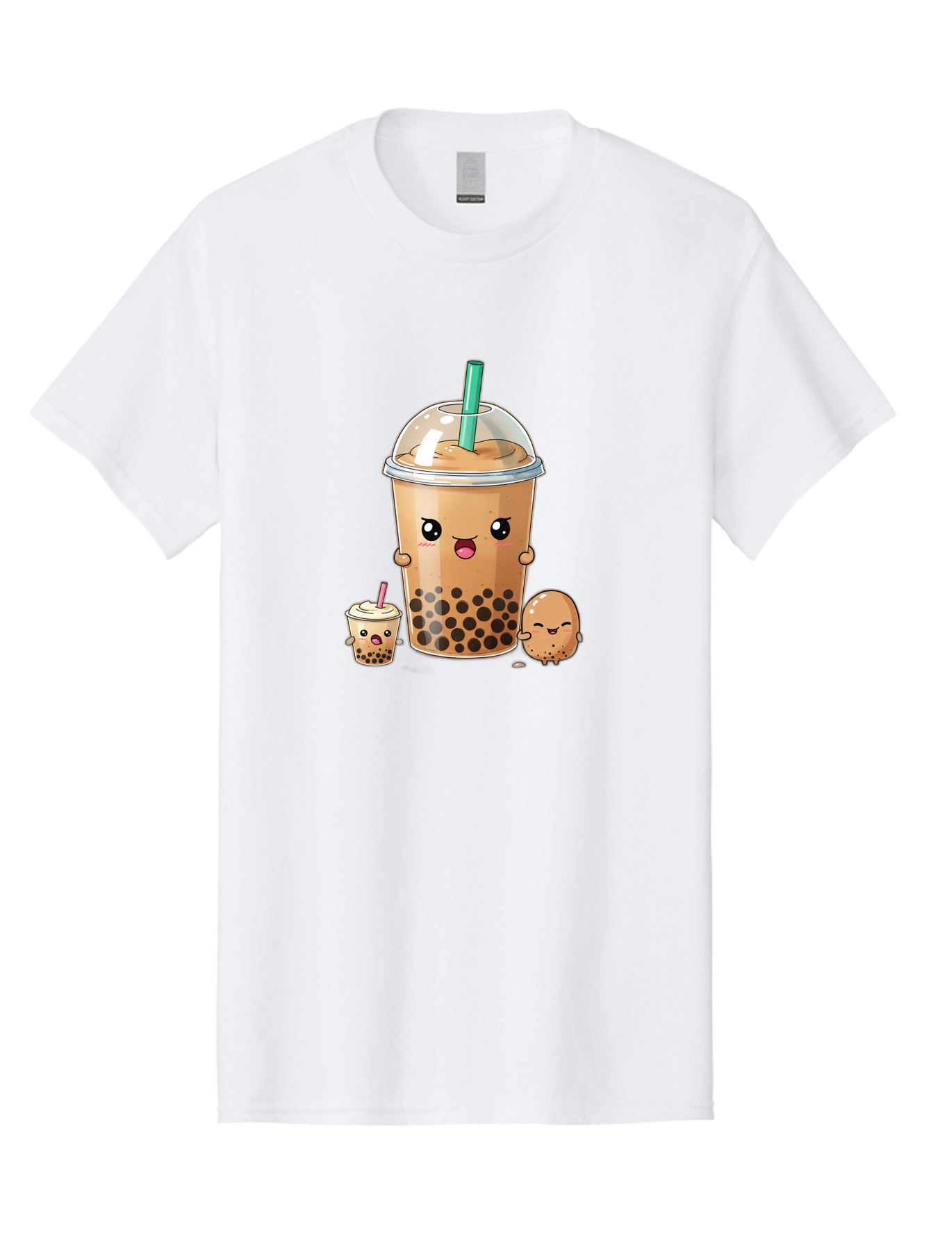 Boba-Tea-1 Men'S Graphic Tee, 100% Cotton, Comfortable Casual Summer Wear, Machine Washable, Vintage Camera, Old Camera, Antique Camera, Black Camera, Classic Photography, Photography Equipment, Nostalgic Device, Film Camera, Camera Art Bak085