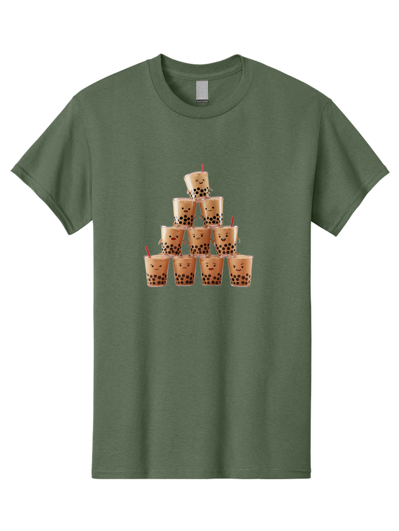 Boba-Tea-Pyramid Men'S Graphic Tee, 100% Cotton, Comfortable Casual Summer Wear, Machine Washable, Vintage Camera, Old Camera, Antique Camera, Black Camera, Classic Photography, Photography Equipment, Nostalgic Device, Film Camera, Camera Art Bak086