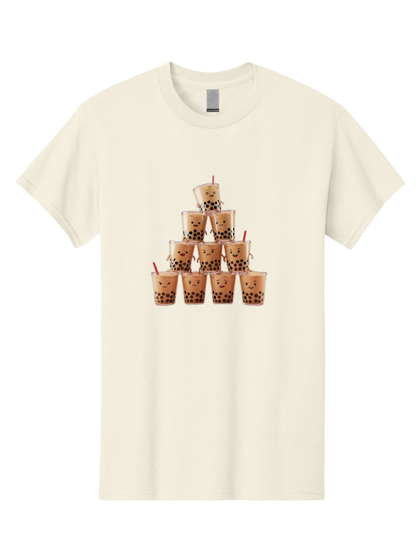 Boba-Tea-Pyramid Men'S Graphic Tee, 100% Cotton, Comfortable Casual Summer Wear, Machine Washable, Vintage Camera, Old Camera, Antique Camera, Black Camera, Classic Photography, Photography Equipment, Nostalgic Device, Film Camera, Camera Art Bak086