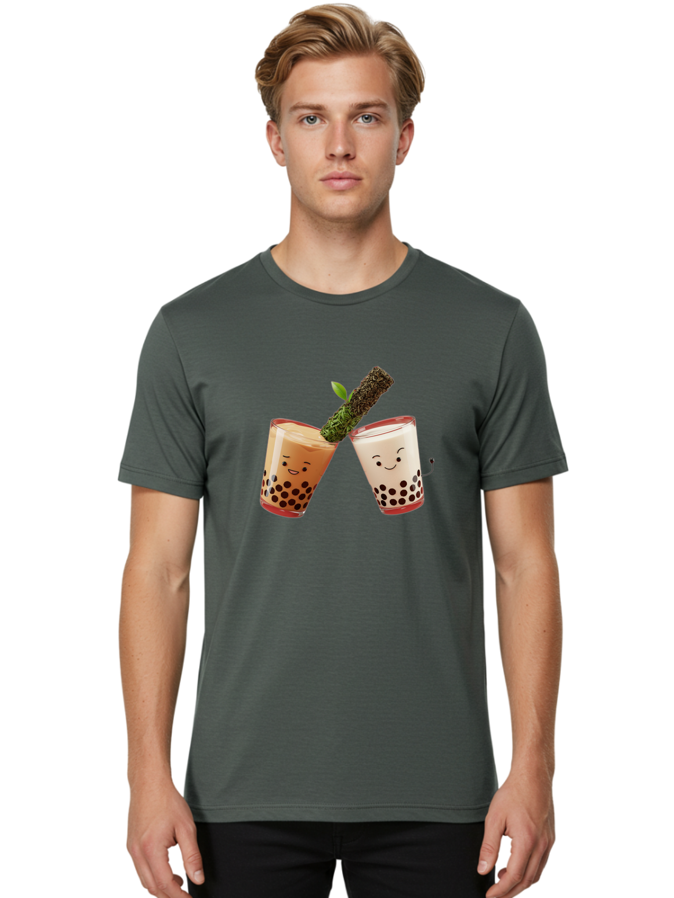 Boba-Tea Men'S Graphic Tee, 100% Cotton, Comfortable Casual Summer Wear, Machine Washable, Vintage Camera, Old Camera, Antique Camera, Black Camera, Classic Photography, Photography Equipment, Nostalgic Device, Film Camera, Camera Art Bak087