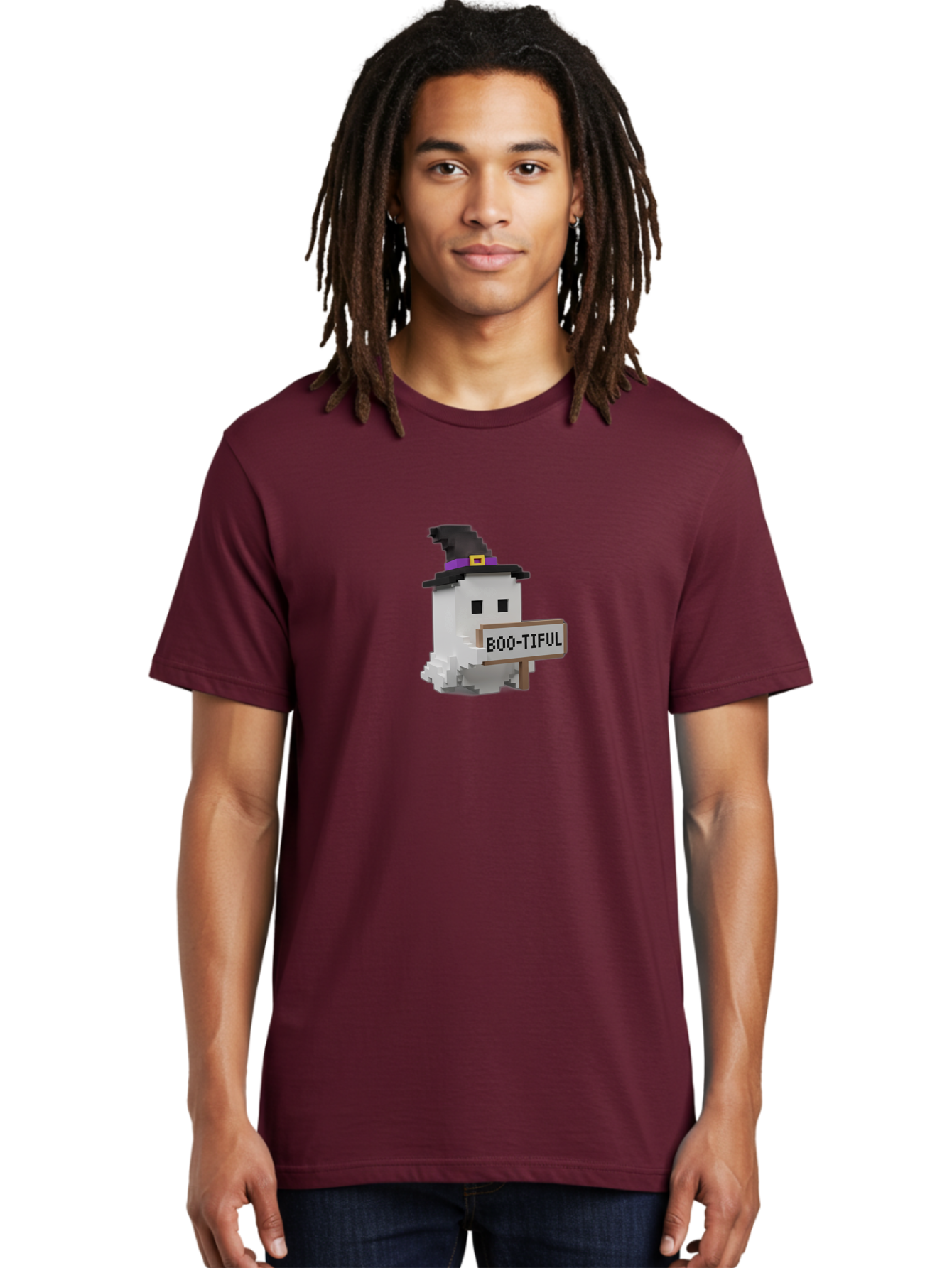 Boo-Tiful-1 Men'S Graphic Tee, 100% Cotton, Comfortable Casual Summer Wear, Machine Washable, Vintage Camera, Old Camera, Antique Camera, Black Camera, Classic Photography, Photography Equipment, Nostalgic Device, Film Camera, Camera Art Bak088