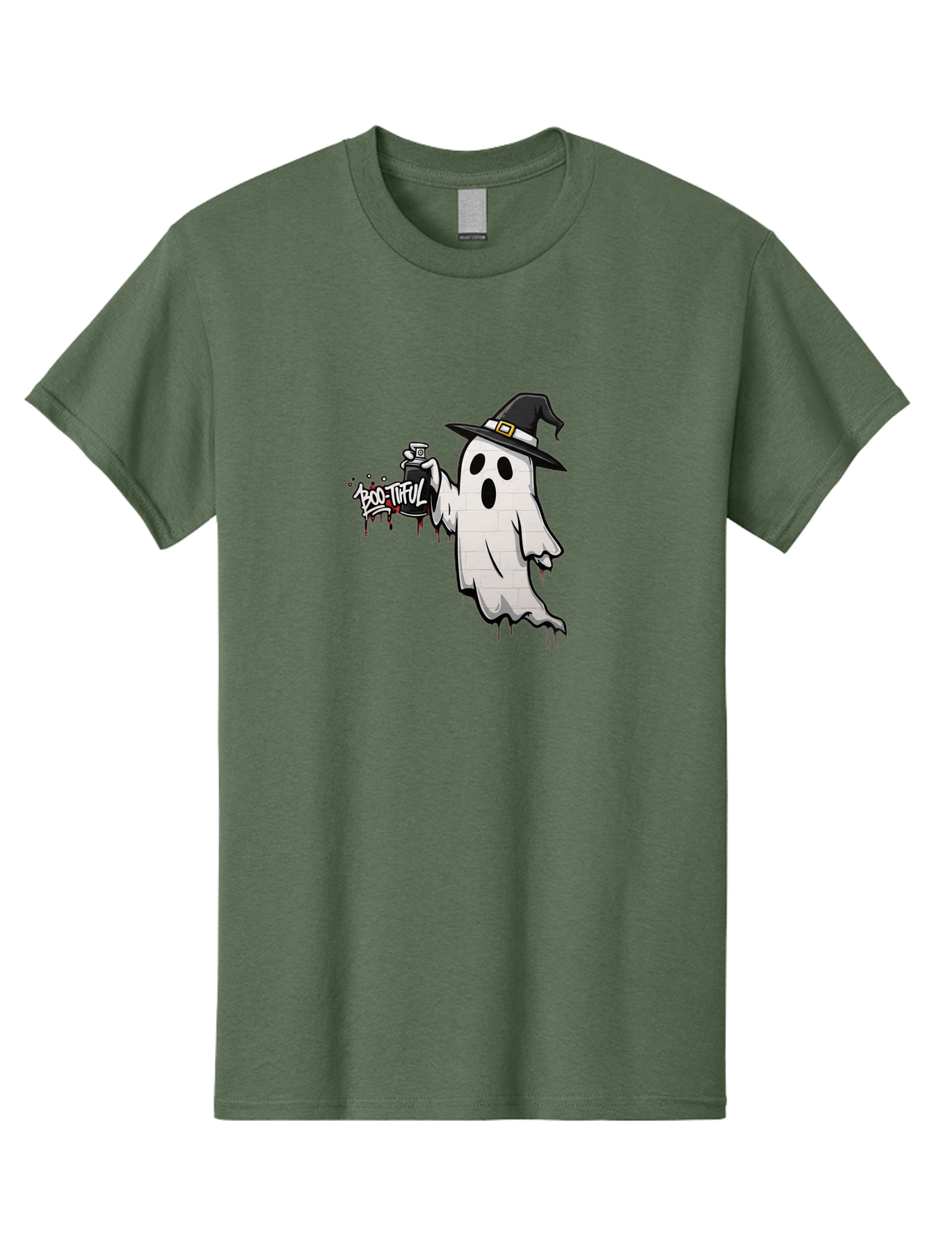 Boo-Tiful-2 Men'S Graphic Tee, 100% Cotton, Comfortable Casual Summer Wear, Machine Washable, Vintage Camera, Old Camera, Antique Camera, Black Camera, Classic Photography, Photography Equipment, Nostalgic Device, Film Camera, Camera Art Bak089