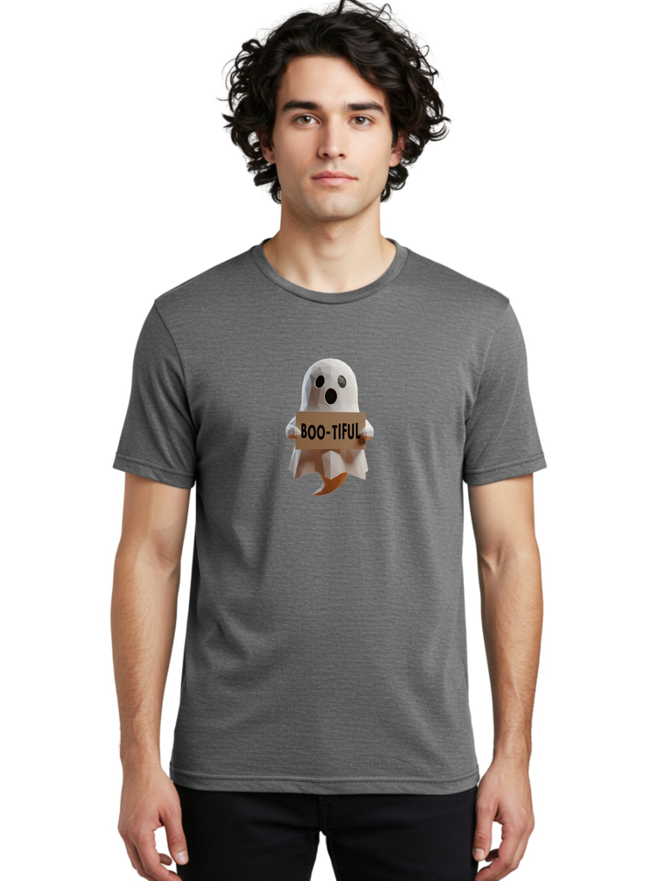 Boo-Tiful-5 Men'S Graphic Tee, 100% Cotton, Comfortable Casual Summer Wear, Machine Washable, Vintage Camera, Old Camera, Antique Camera, Black Camera, Classic Photography, Photography Equipment, Nostalgic Device, Film Camera, Camera Art Bak092