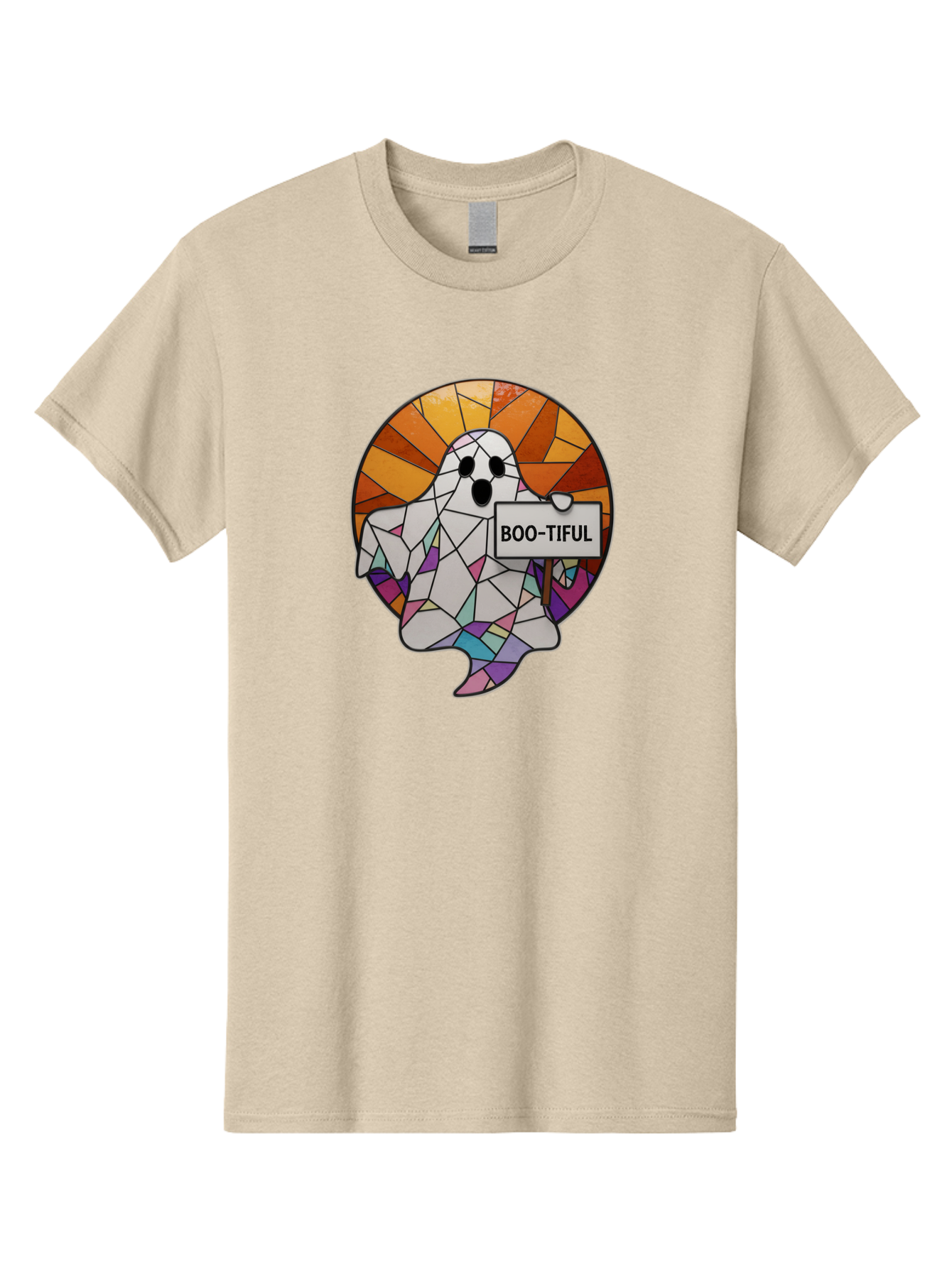 Boo-Tiful-Ghost-2 Men'S Graphic Tee, 100% Cotton, Comfortable Casual Summer Wear, Machine Washable, Vintage Camera, Old Camera, Antique Camera, Black Camera, Classic Photography, Photography Equipment, Nostalgic Device, Film Camera, Camera Art Bak094