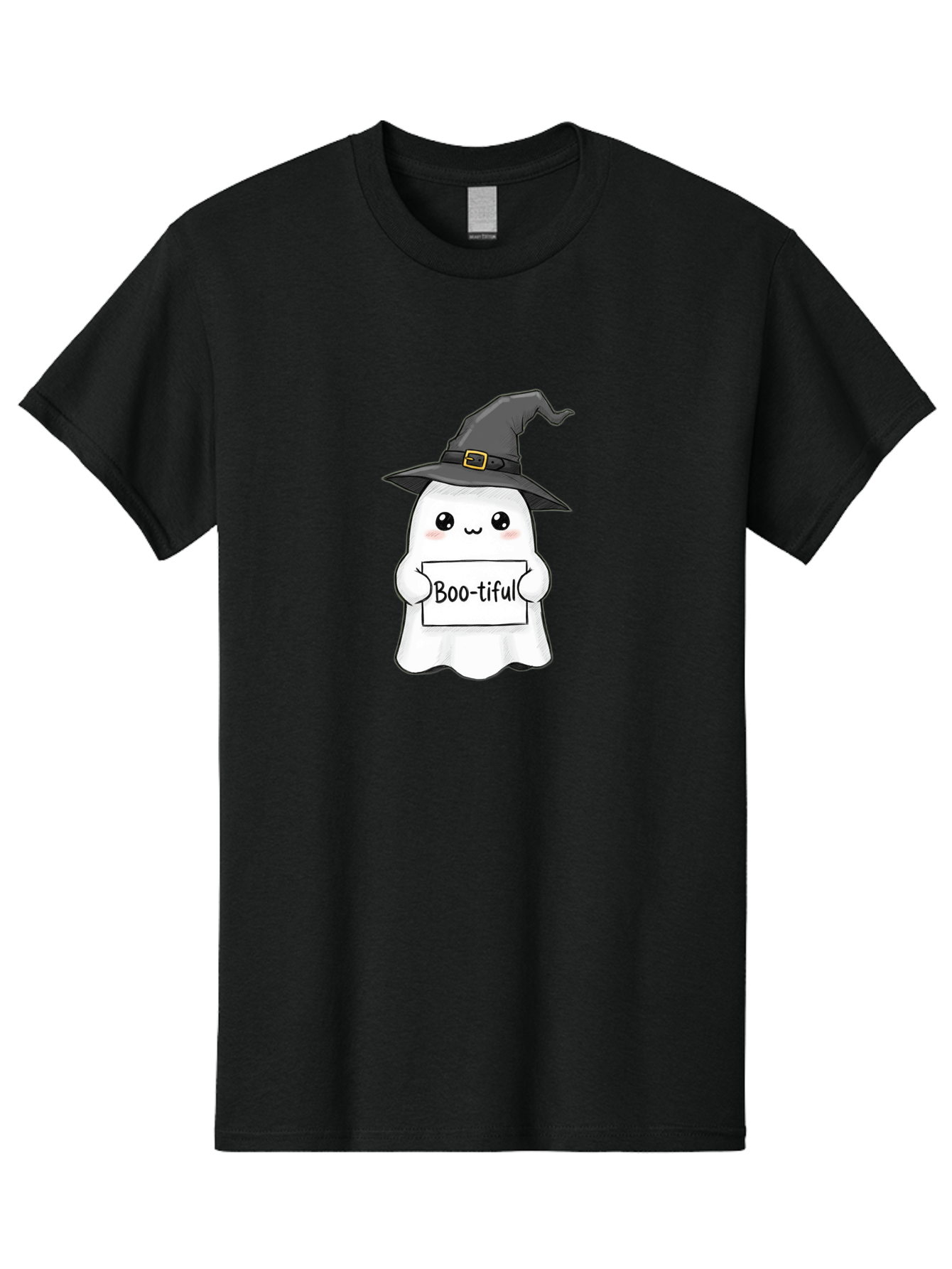 Boo-Tiful-Ghost-3 Men'S Graphic Tee, 100% Cotton, Comfortable Casual Summer Wear, Machine Washable, Vintage Camera, Old Camera, Antique Camera, Black Camera, Classic Photography, Photography Equipment, Nostalgic Device, Film Camera, Camera Art Bak095