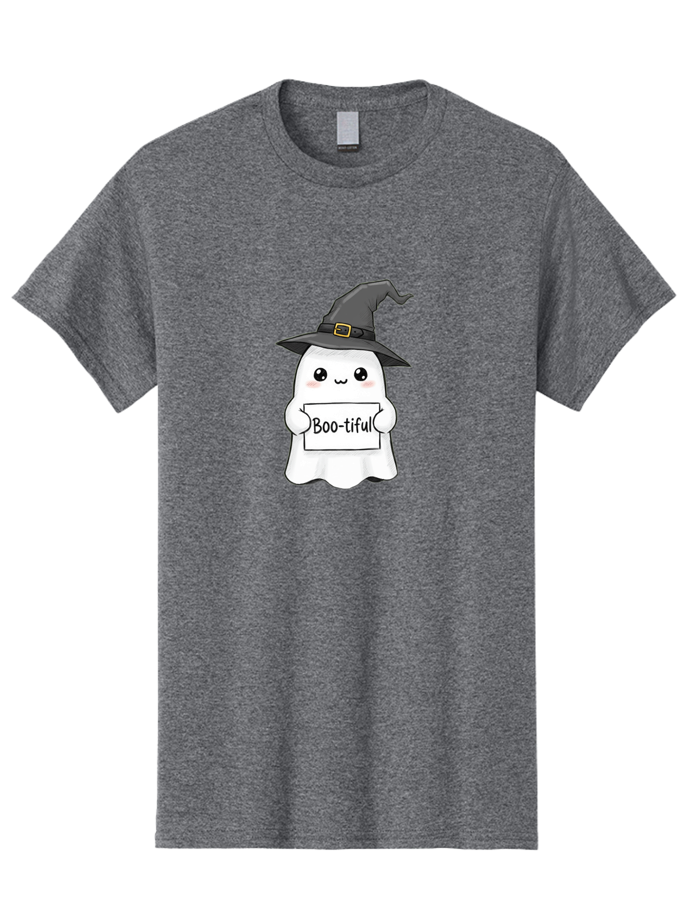 Boo-Tiful-Ghost-3 Men'S Graphic Tee, 100% Cotton, Comfortable Casual Summer Wear, Machine Washable, Vintage Camera, Old Camera, Antique Camera, Black Camera, Classic Photography, Photography Equipment, Nostalgic Device, Film Camera, Camera Art Bak095