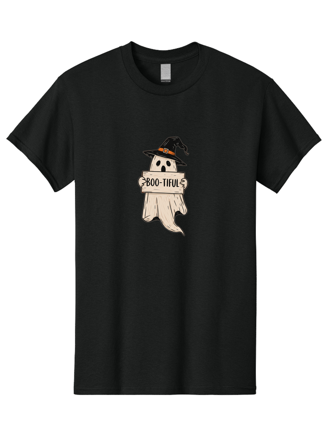 Boo-Tiful-Ghost-4 Men'S Graphic Tee, 100% Cotton, Comfortable Casual Summer Wear, Machine Washable, Vintage Camera, Old Camera, Antique Camera, Black Camera, Classic Photography, Photography Equipment, Nostalgic Device, Film Camera, Camera Art Bak096