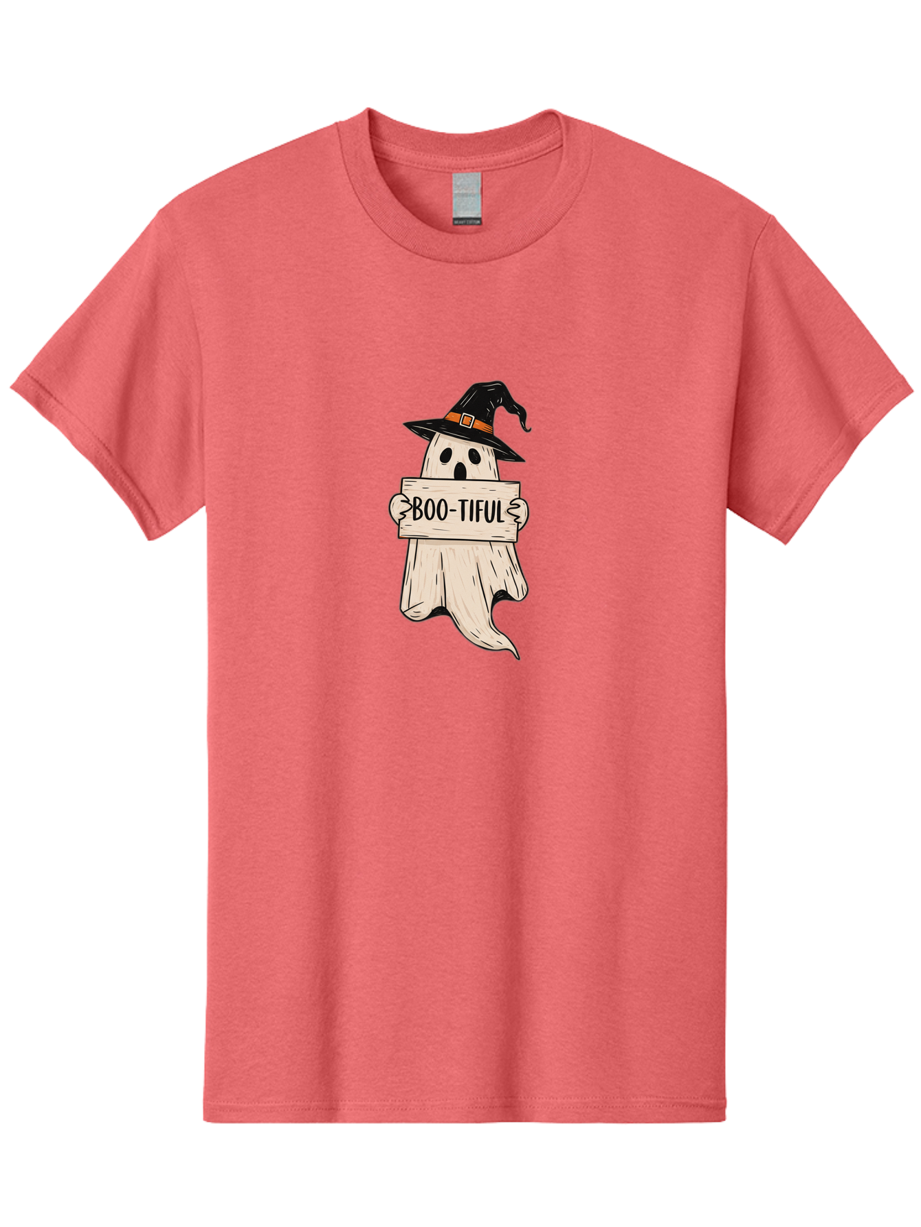 Boo-Tiful-Ghost-4 Men'S Graphic Tee, 100% Cotton, Comfortable Casual Summer Wear, Machine Washable, Vintage Camera, Old Camera, Antique Camera, Black Camera, Classic Photography, Photography Equipment, Nostalgic Device, Film Camera, Camera Art Bak096