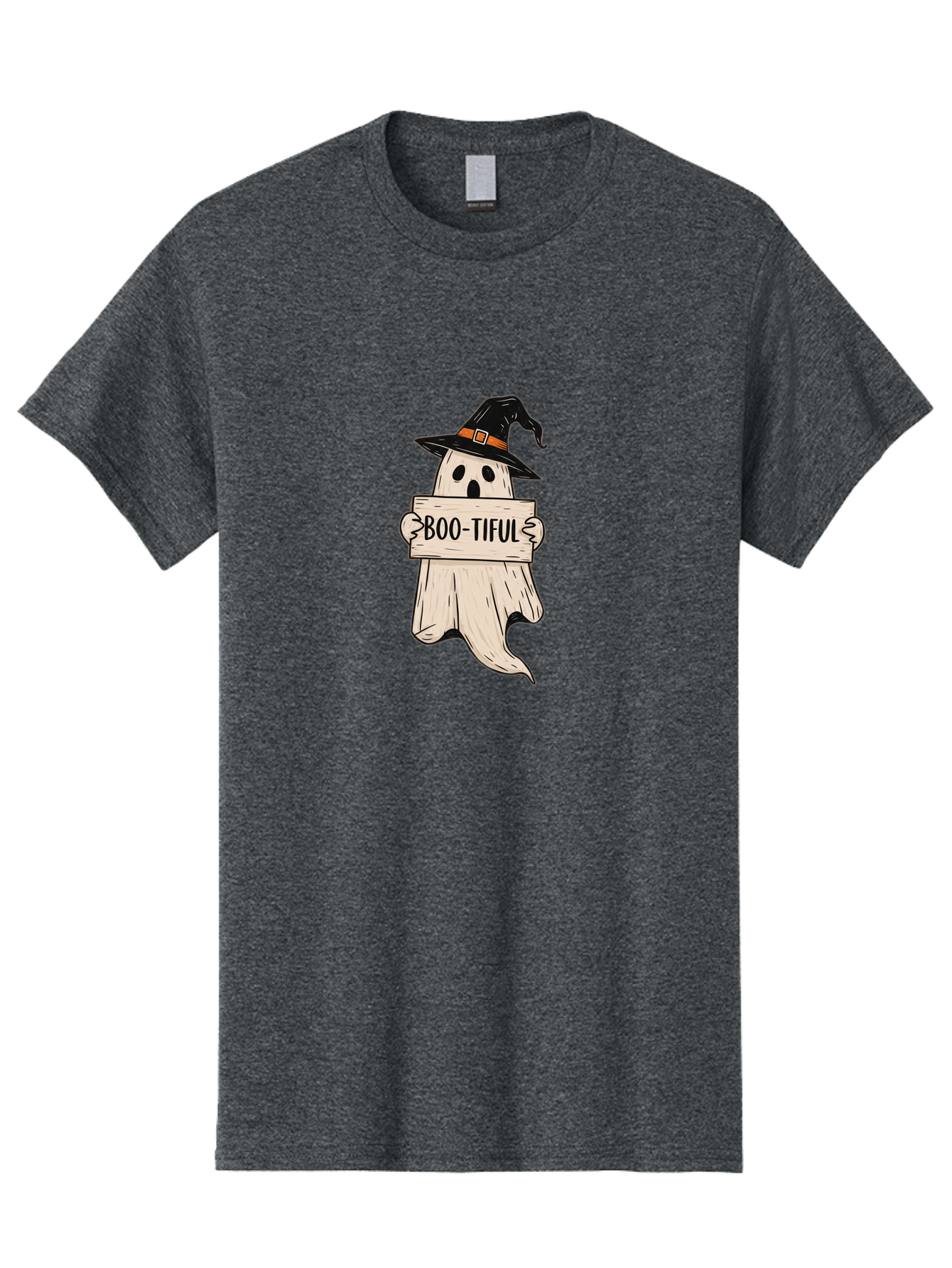 Boo-Tiful-Ghost-4 Men'S Graphic Tee, 100% Cotton, Comfortable Casual Summer Wear, Machine Washable, Vintage Camera, Old Camera, Antique Camera, Black Camera, Classic Photography, Photography Equipment, Nostalgic Device, Film Camera, Camera Art Bak096