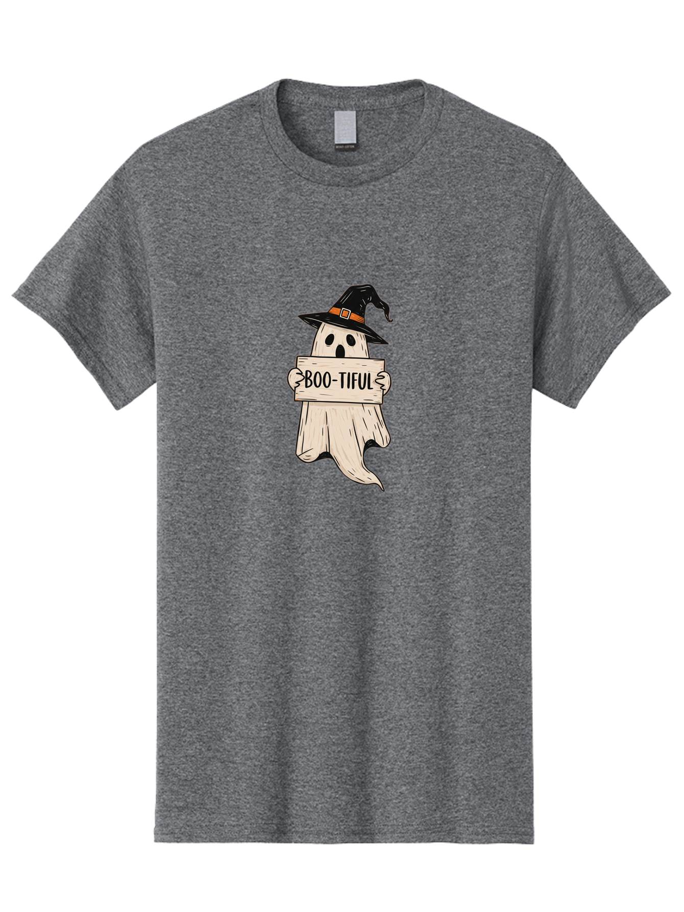 Boo-Tiful-Ghost-4 Men'S Graphic Tee, 100% Cotton, Comfortable Casual Summer Wear, Machine Washable, Vintage Camera, Old Camera, Antique Camera, Black Camera, Classic Photography, Photography Equipment, Nostalgic Device, Film Camera, Camera Art Bak096