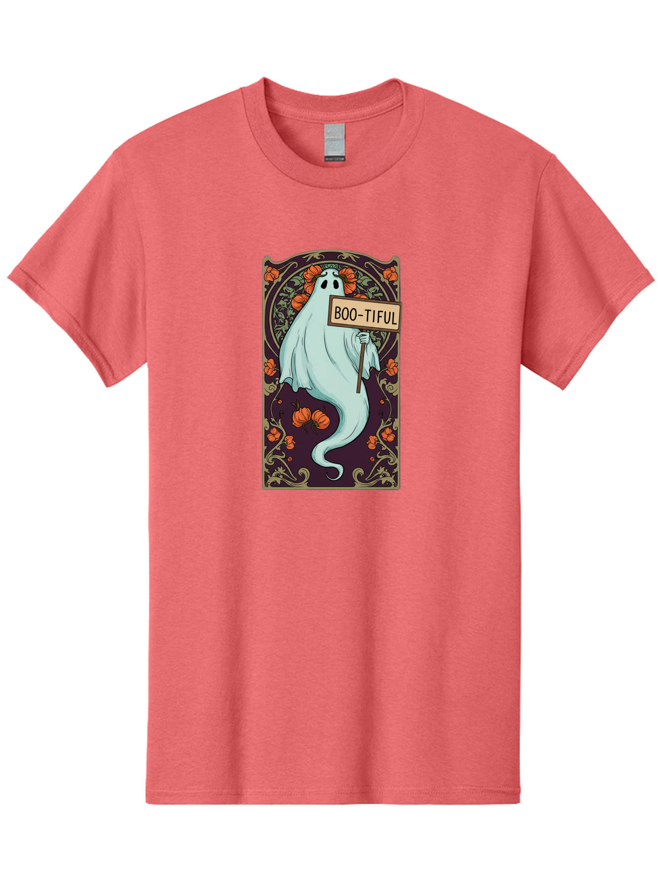 Boo-Tiful-Ghost-5 Men'S Graphic Tee, 100% Cotton, Comfortable Casual Summer Wear, Machine Washable, Vintage Camera, Old Camera, Antique Camera, Black Camera, Classic Photography, Photography Equipment, Nostalgic Device, Film Camera, Camera Art Bak097