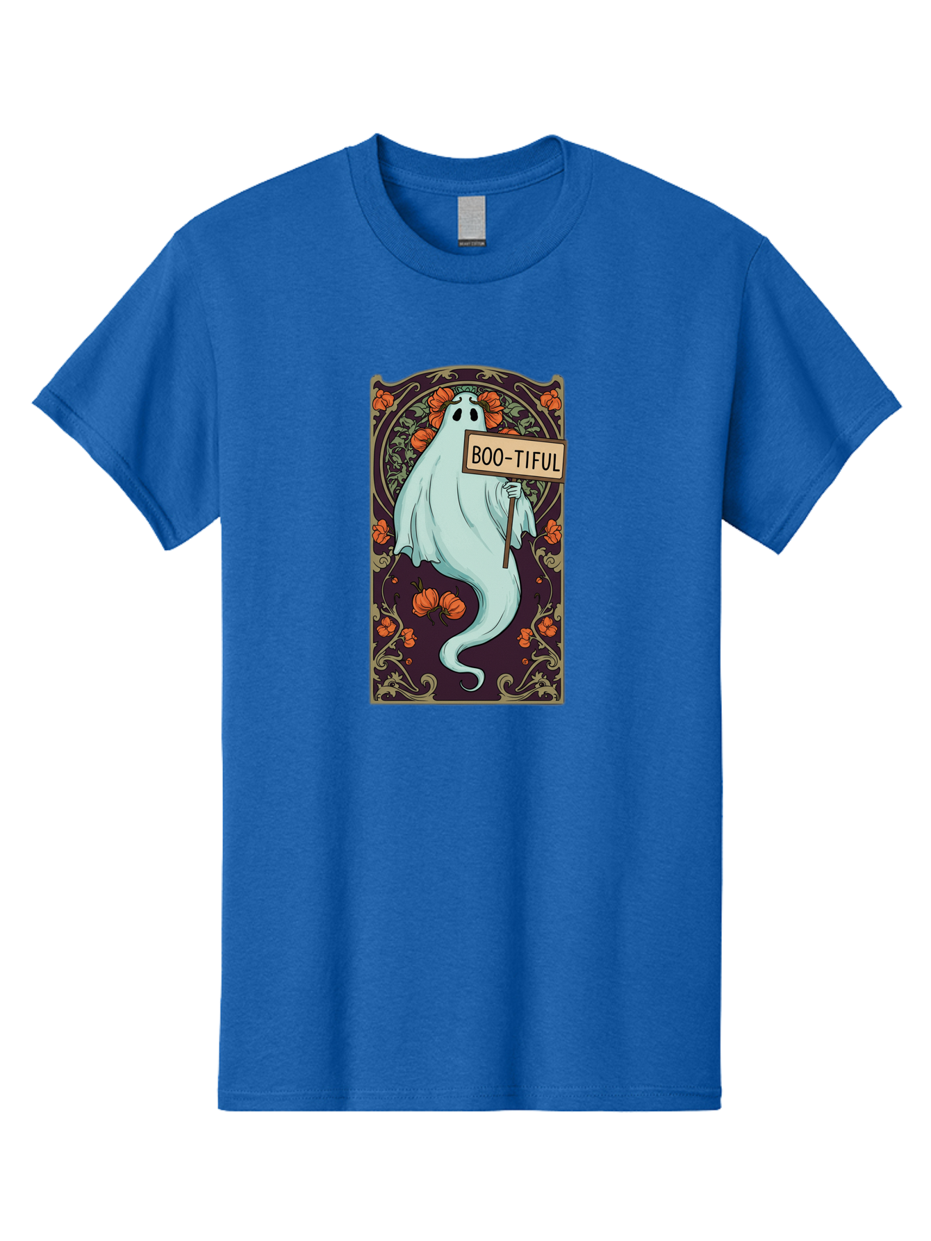 Boo-Tiful-Ghost-5 Men'S Graphic Tee, 100% Cotton, Comfortable Casual Summer Wear, Machine Washable, Vintage Camera, Old Camera, Antique Camera, Black Camera, Classic Photography, Photography Equipment, Nostalgic Device, Film Camera, Camera Art Bak097