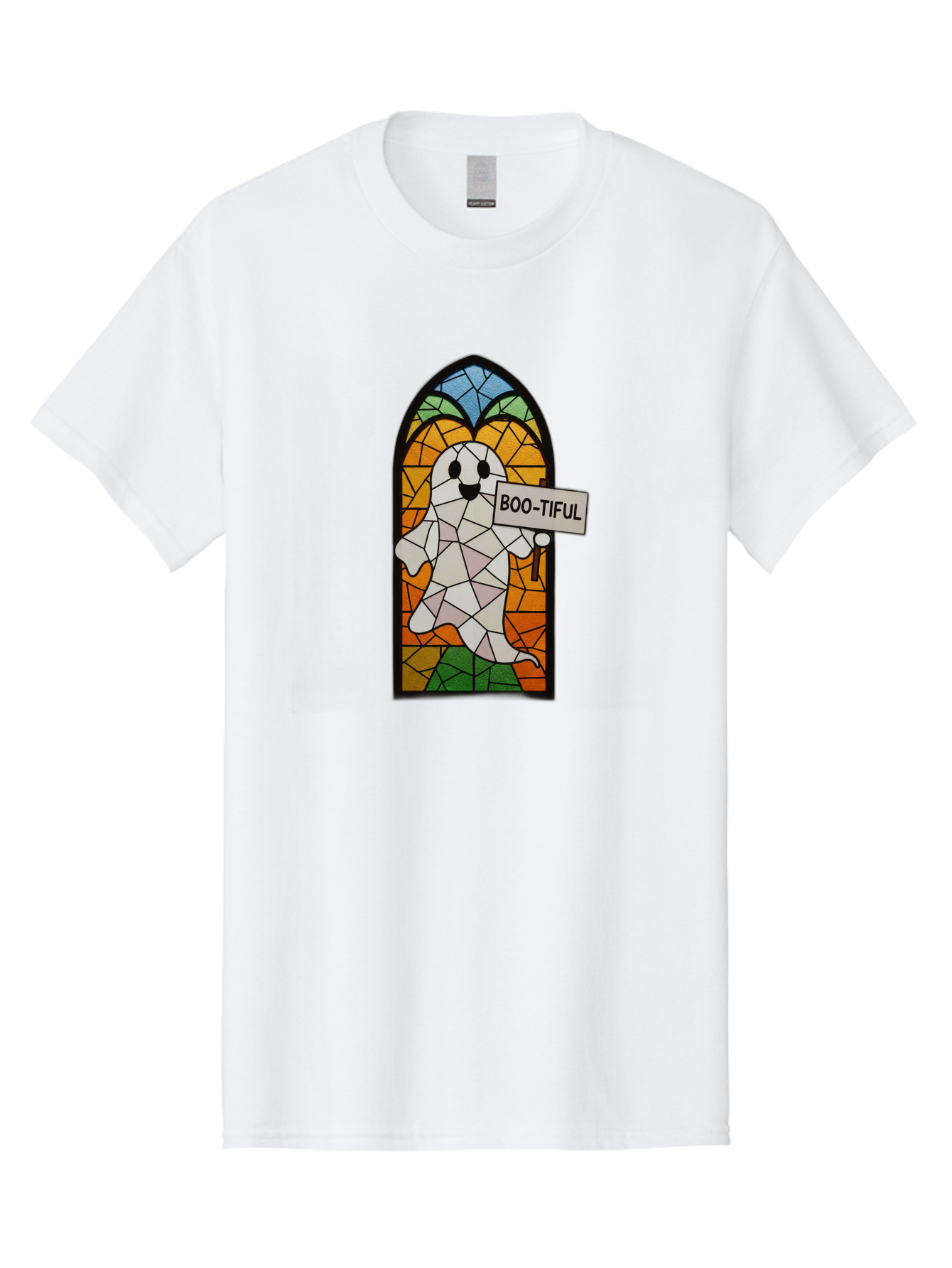 Boo-Tiful-Ghost-6 Men'S Graphic Tee, 100% Cotton, Comfortable Casual Summer Wear, Machine Washable, Vintage Camera, Old Camera, Antique Camera, Black Camera, Classic Photography, Photography Equipment, Nostalgic Device, Film Camera, Camera Art Bak098