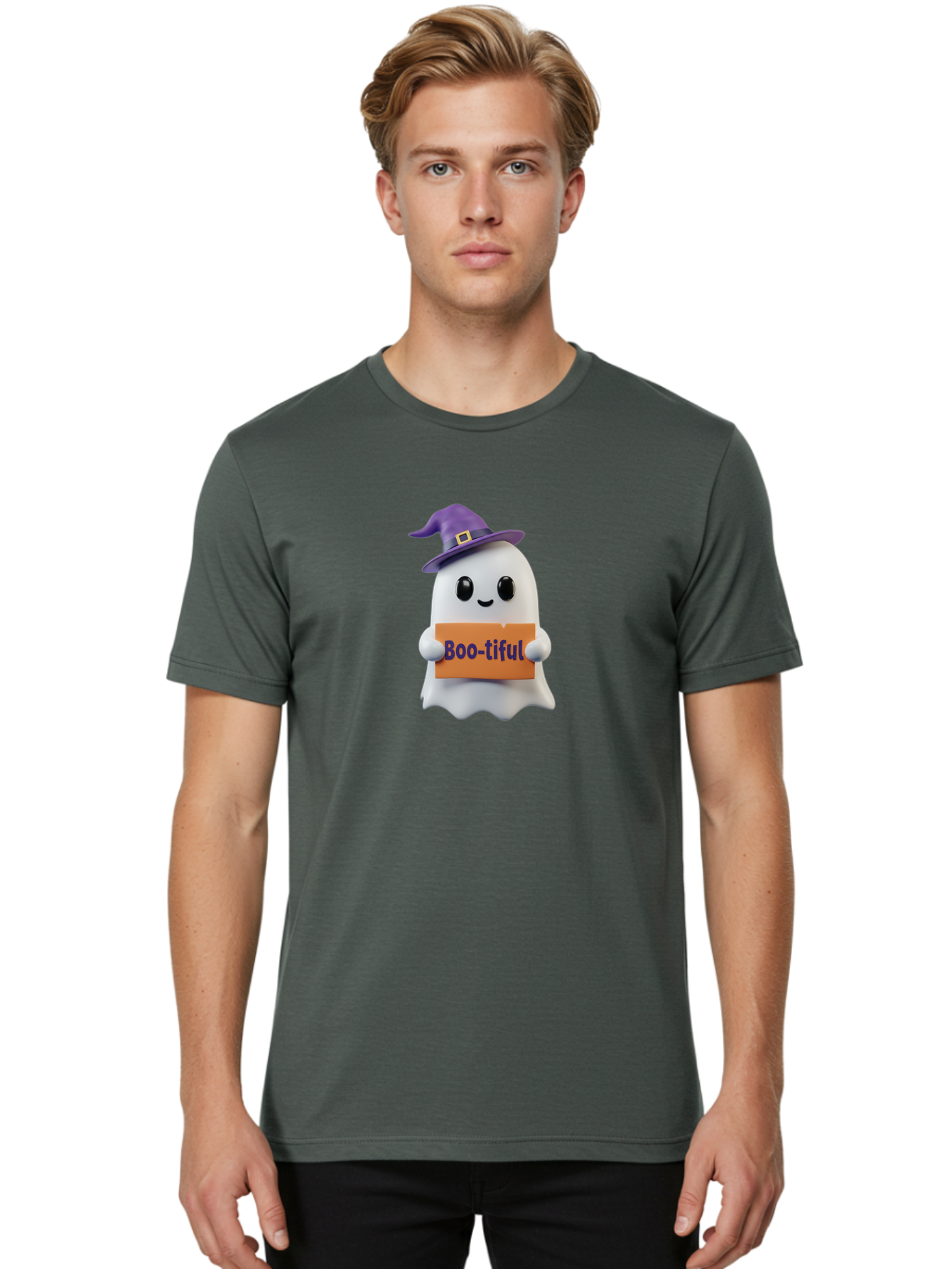 Boo-Tiful Men'S Graphic Tee, 100% Cotton, Comfortable Casual Summer Wear, Machine Washable, Vintage Camera, Old Camera, Antique Camera, Black Camera, Classic Photography, Photography Equipment, Nostalgic Device, Film Camera, Camera Art Bak100