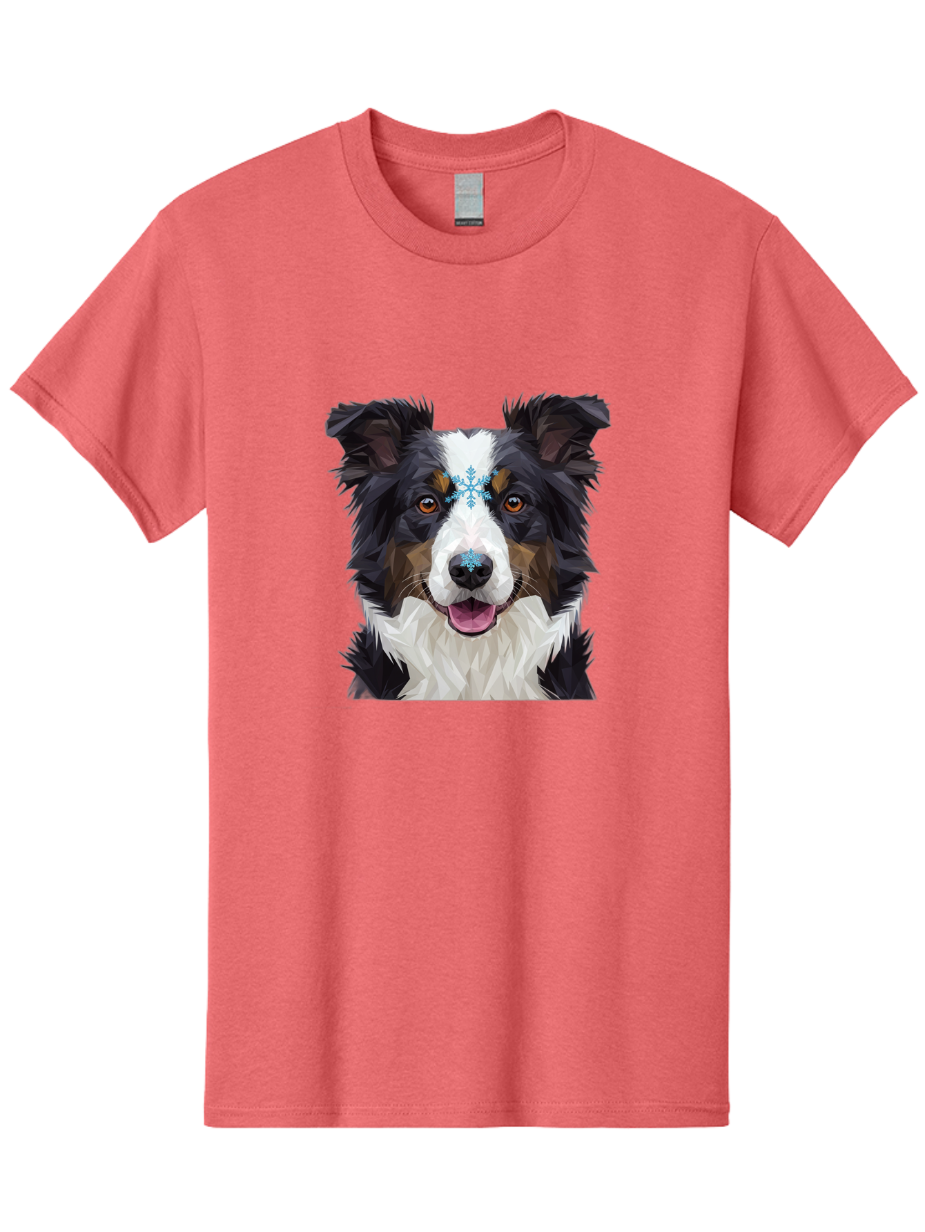 Border-Collie-With-Snowflake Men'S Graphic Tee, 100% Cotton, Comfortable Casual Summer Wear, Machine Washable, Vintage Camera, Old Camera, Antique Camera, Black Camera, Classic Photography, Photography Equipment, Nostalgic Device, Film Camera, Bak102