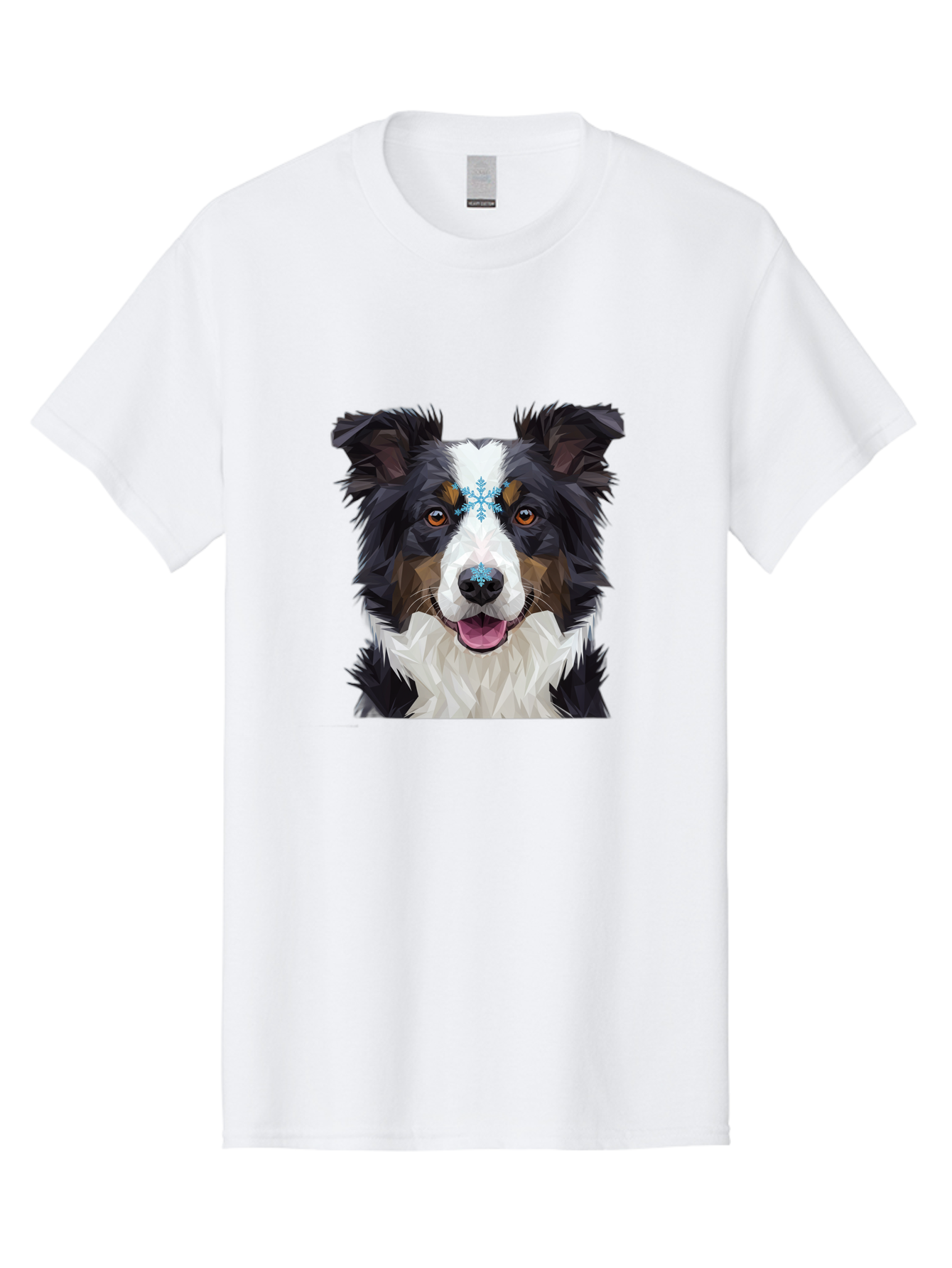 Border-Collie-With-Snowflake Men'S Graphic Tee, 100% Cotton, Comfortable Casual Summer Wear, Machine Washable, Vintage Camera, Old Camera, Antique Camera, Black Camera, Classic Photography, Photography Equipment, Nostalgic Device, Film Camera, Bak102