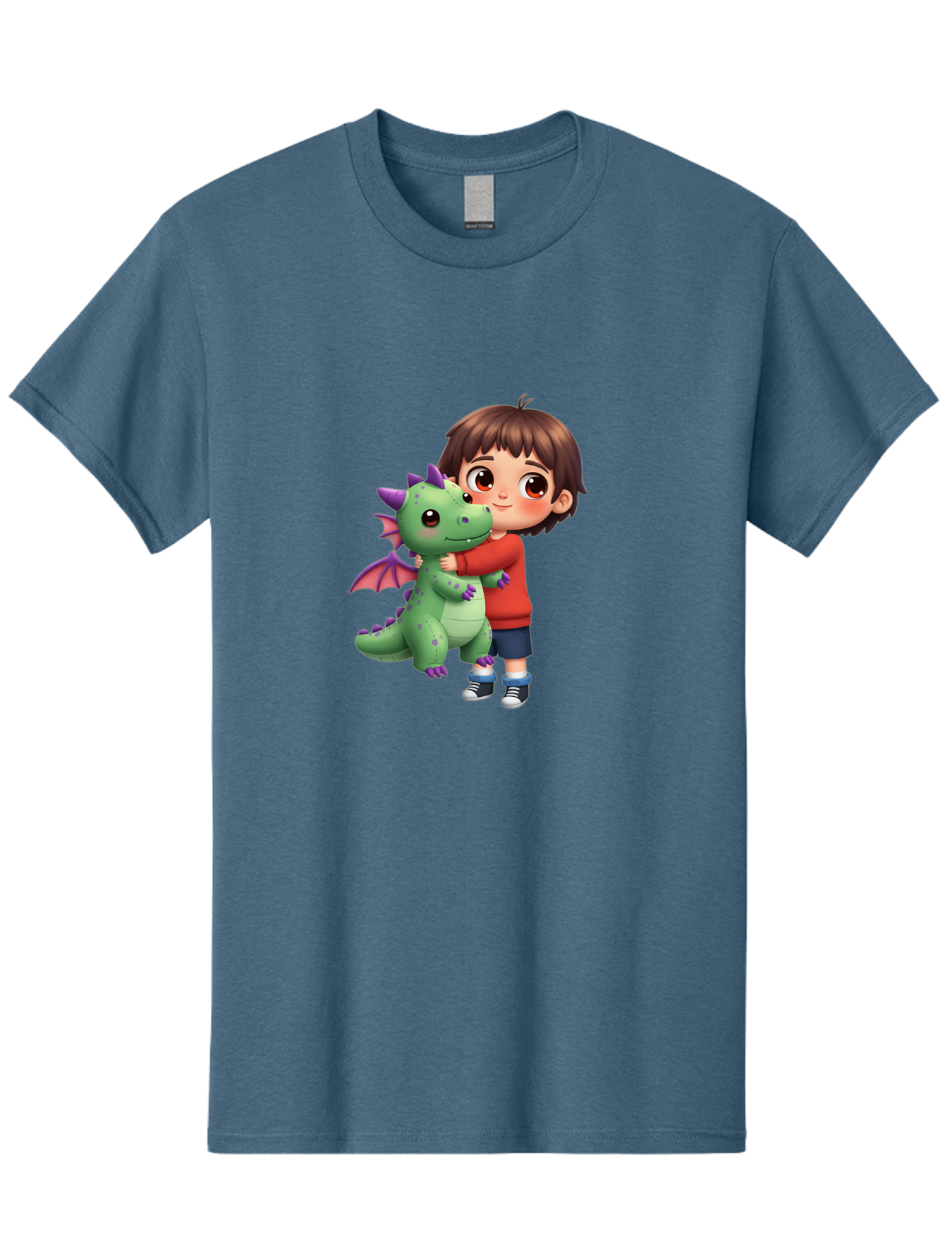 Boy-Hugging-Dragon Men'S Graphic Tee, 100% Cotton, Comfortable Casual Summer Wear, Machine Washable, Vintage Camera, Old Camera, Antique Camera, Black Camera, Classic Photography, Photography Equipment, Nostalgic Device, Film Camera, Bak105