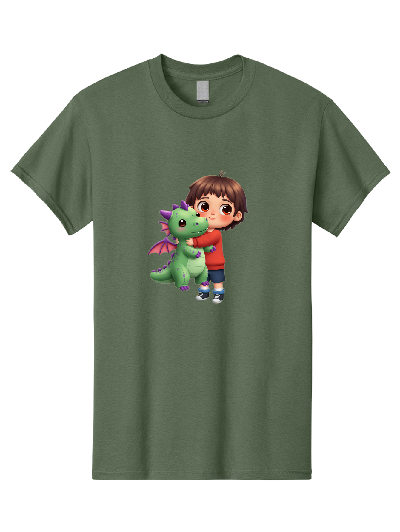 Boy-Hugging-Dragon Men'S Graphic Tee, 100% Cotton, Comfortable Casual Summer Wear, Machine Washable, Vintage Camera, Old Camera, Antique Camera, Black Camera, Classic Photography, Photography Equipment, Nostalgic Device, Film Camera, Bak105
