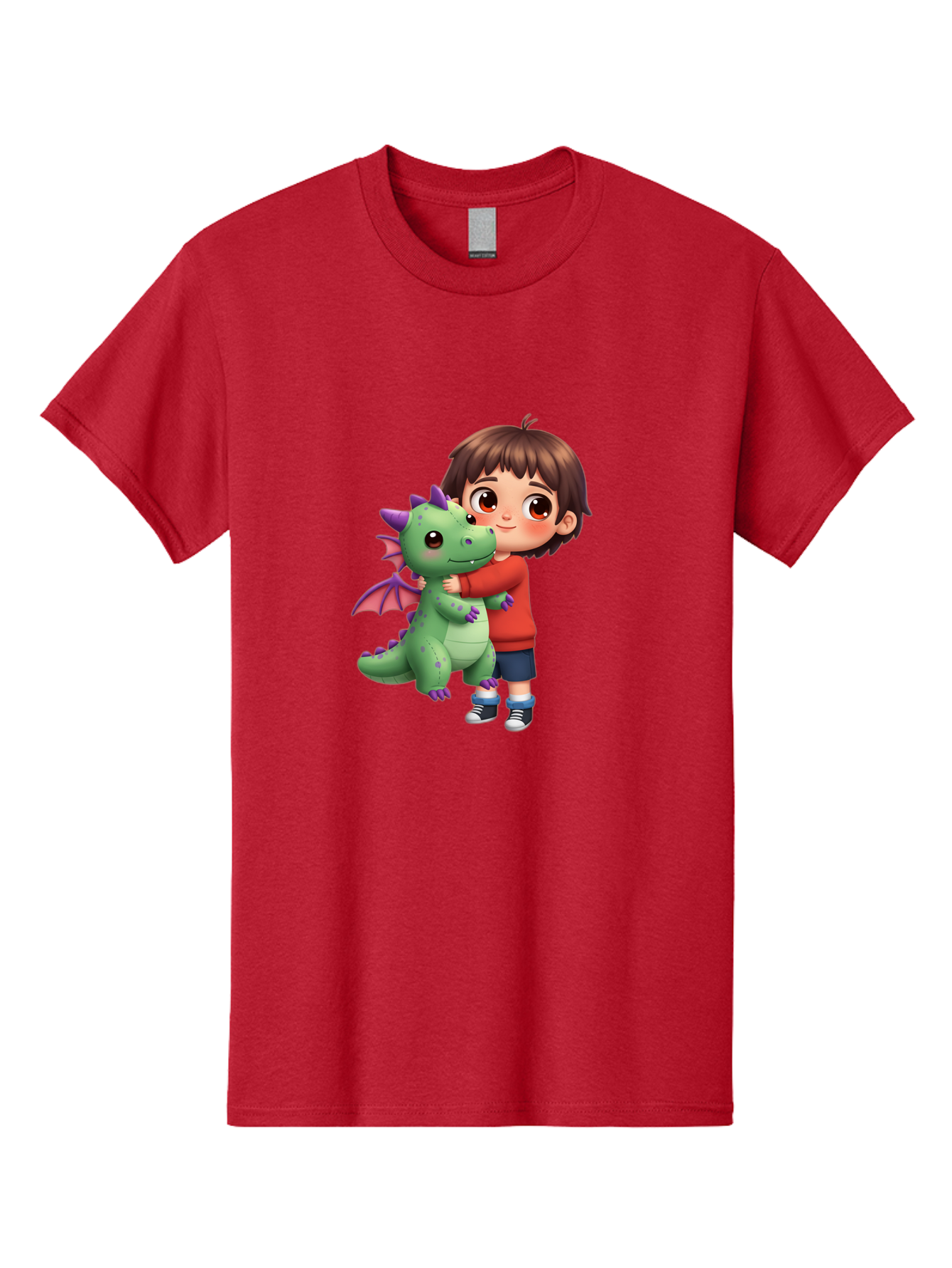 Boy-Hugging-Dragon Men'S Graphic Tee, 100% Cotton, Comfortable Casual Summer Wear, Machine Washable, Vintage Camera, Old Camera, Antique Camera, Black Camera, Classic Photography, Photography Equipment, Nostalgic Device, Film Camera, Bak105
