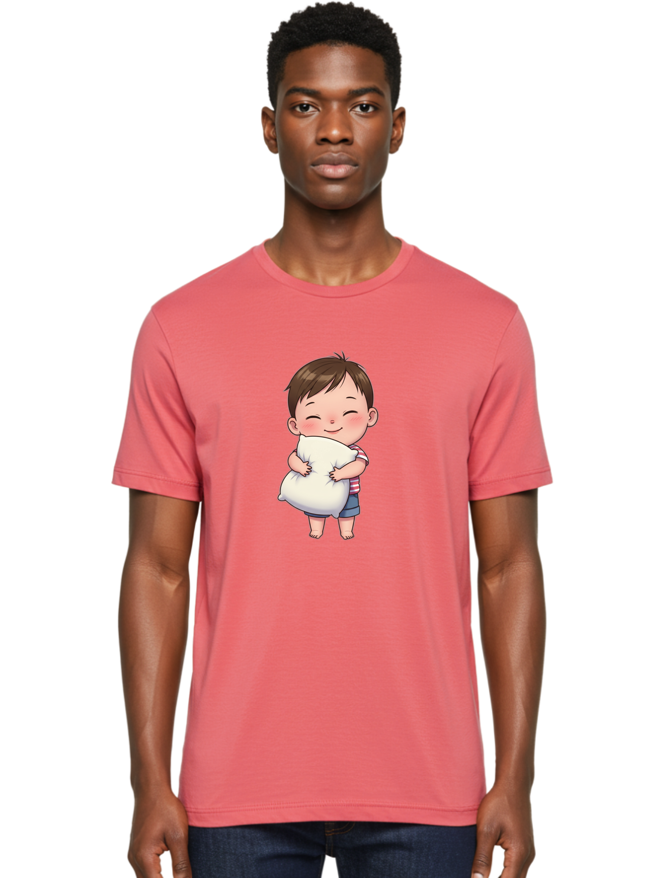 Boy-Hugging-Pillow Men'S Graphic Tee, 100% Cotton, Comfortable Casual Summer Wear, Machine Washable, Vintage Camera, Old Camera, Antique Camera, Black Camera, Classic Photography, Photography Equipment, Nostalgic Device, Film Camera, Bak106