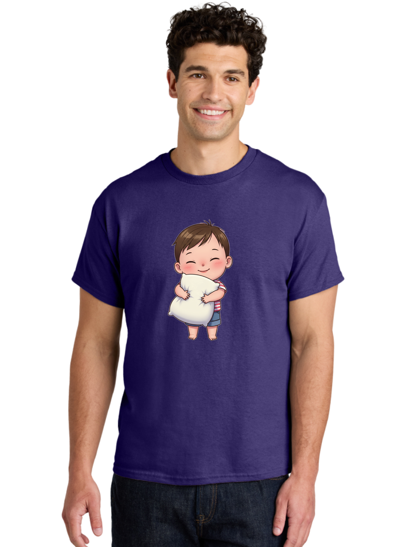 Boy-Hugging-Pillow Men'S Graphic Tee, 100% Cotton, Comfortable Casual Summer Wear, Machine Washable, Vintage Camera, Old Camera, Antique Camera, Black Camera, Classic Photography, Photography Equipment, Nostalgic Device, Film Camera, Bak106