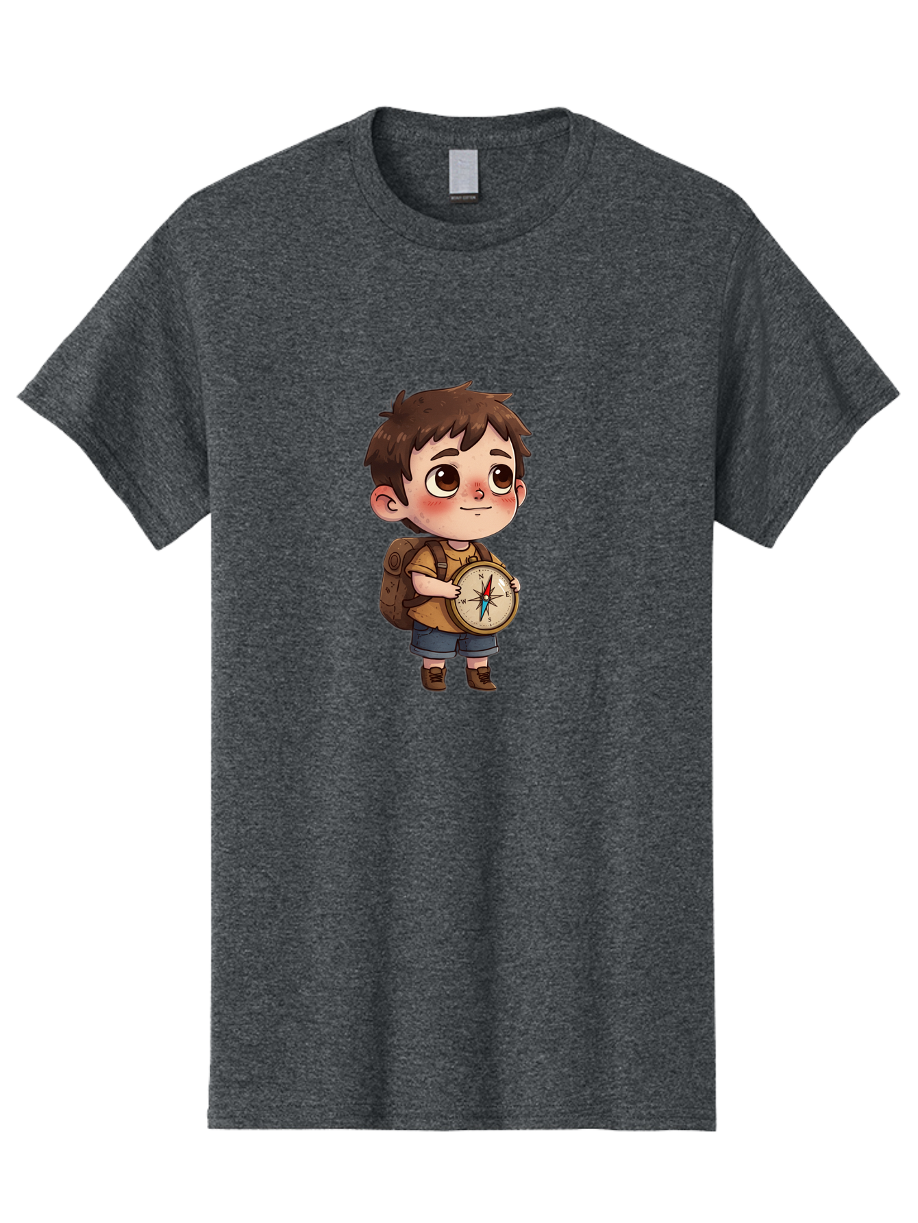 Boy-With-Compass Men'S Graphic Tee, 100% Cotton, Comfortable Casual Summer Wear, Machine Washable, Vintage Camera, Old Camera, Antique Camera, Black Camera, Classic Photography, Photography Equipment, Nostalgic Device, Film Camera, Camera Art Bak107