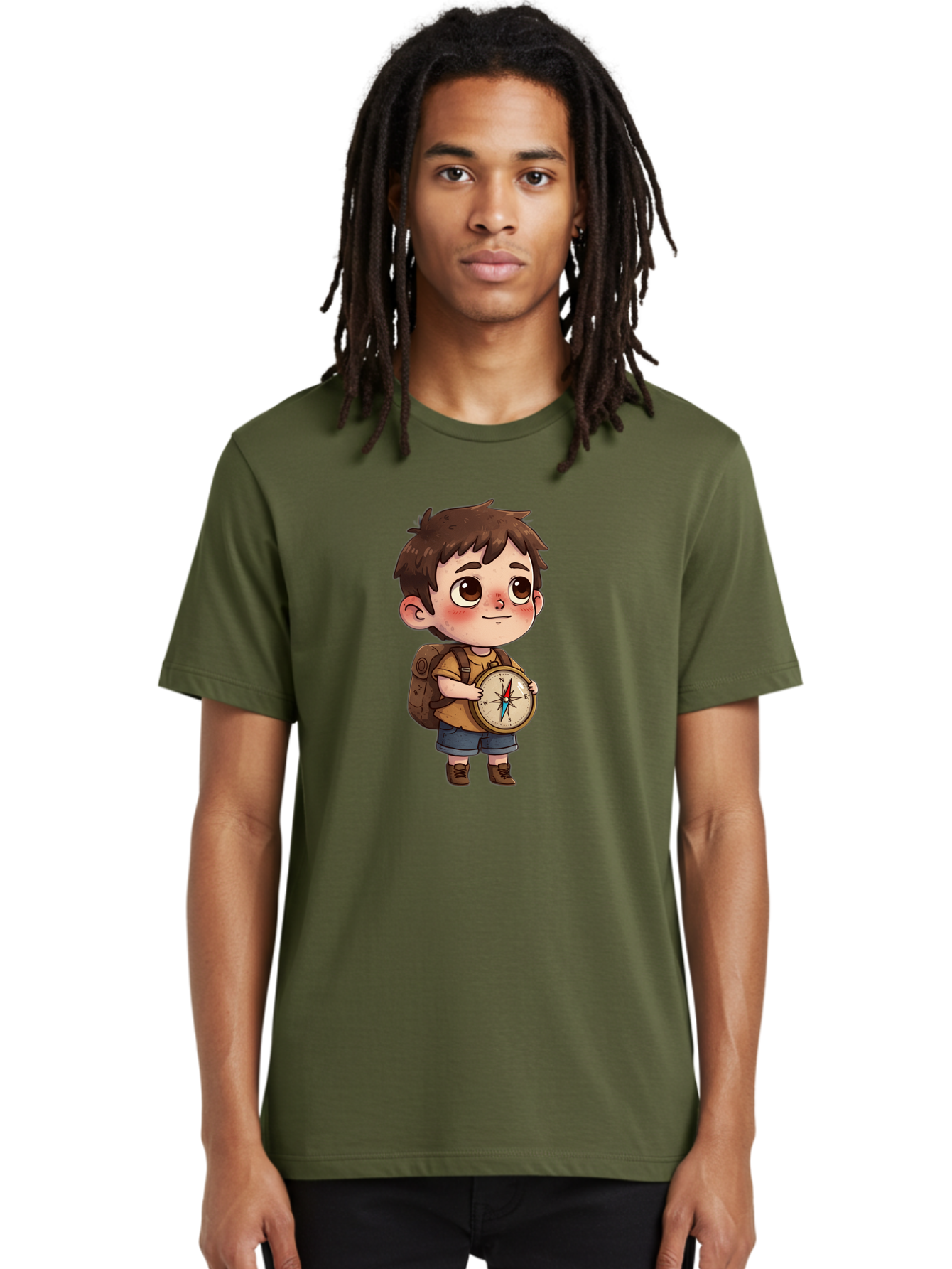 Boy-With-Compass Men'S Graphic Tee, 100% Cotton, Comfortable Casual Summer Wear, Machine Washable, Vintage Camera, Old Camera, Antique Camera, Black Camera, Classic Photography, Photography Equipment, Nostalgic Device, Film Camera, Camera Art Bak107