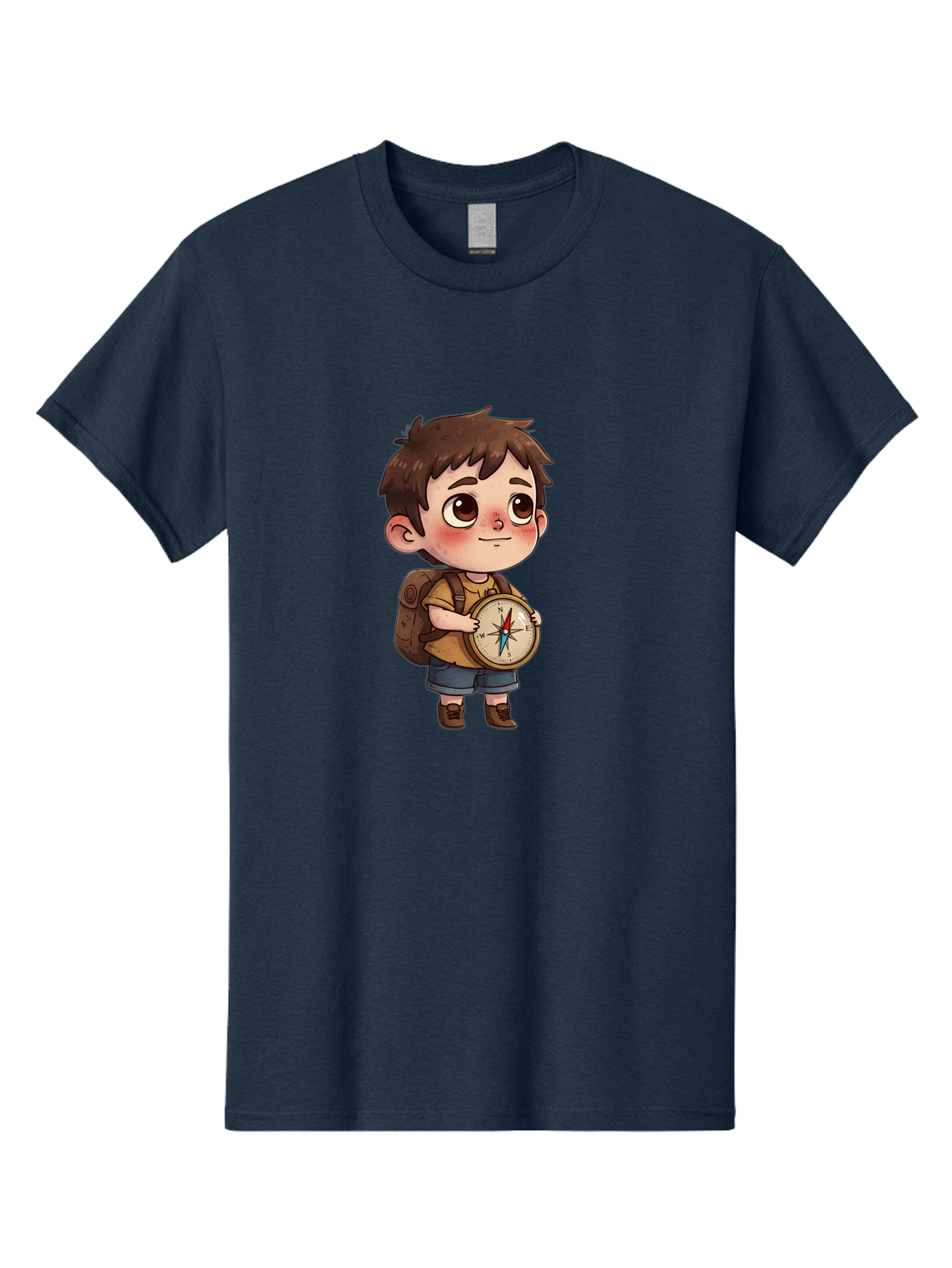 Boy-With-Compass Men'S Graphic Tee, 100% Cotton, Comfortable Casual Summer Wear, Machine Washable, Vintage Camera, Old Camera, Antique Camera, Black Camera, Classic Photography, Photography Equipment, Nostalgic Device, Film Camera, Camera Art Bak107