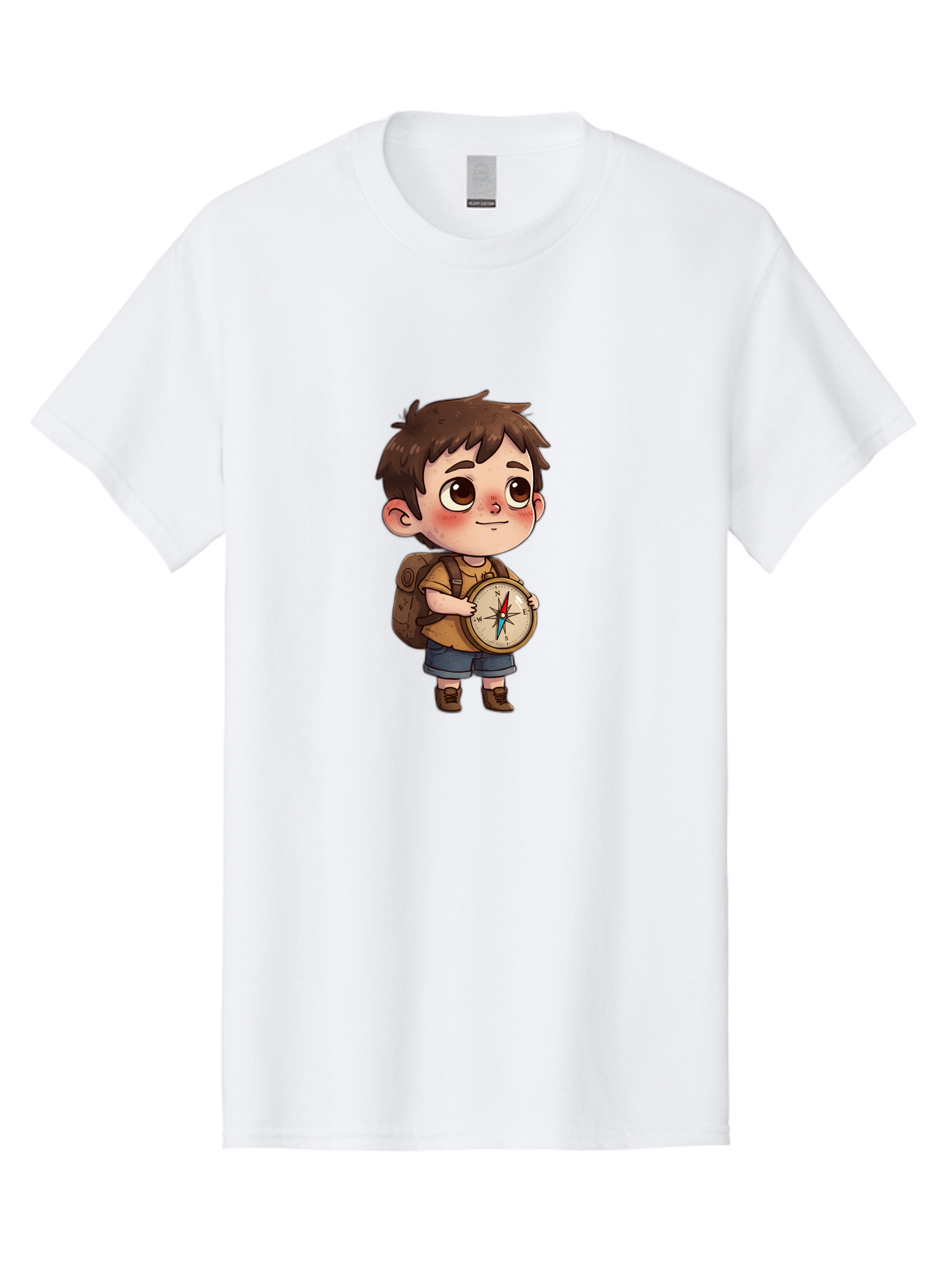 Boy-With-Compass Men'S Graphic Tee, 100% Cotton, Comfortable Casual Summer Wear, Machine Washable, Vintage Camera, Old Camera, Antique Camera, Black Camera, Classic Photography, Photography Equipment, Nostalgic Device, Film Camera, Camera Art Bak107