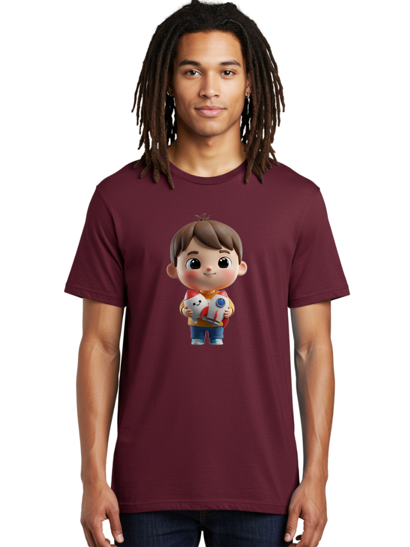 Boy-With-Rocket Men'S Graphic Tee, 100% Cotton, Comfortable Casual Summer Wear, Machine Washable, Vintage Camera, Old Camera, Antique Camera, Black Camera, Classic Photography, Photography Equipment, Nostalgic Device, Film Camera, Camera Art Bak108