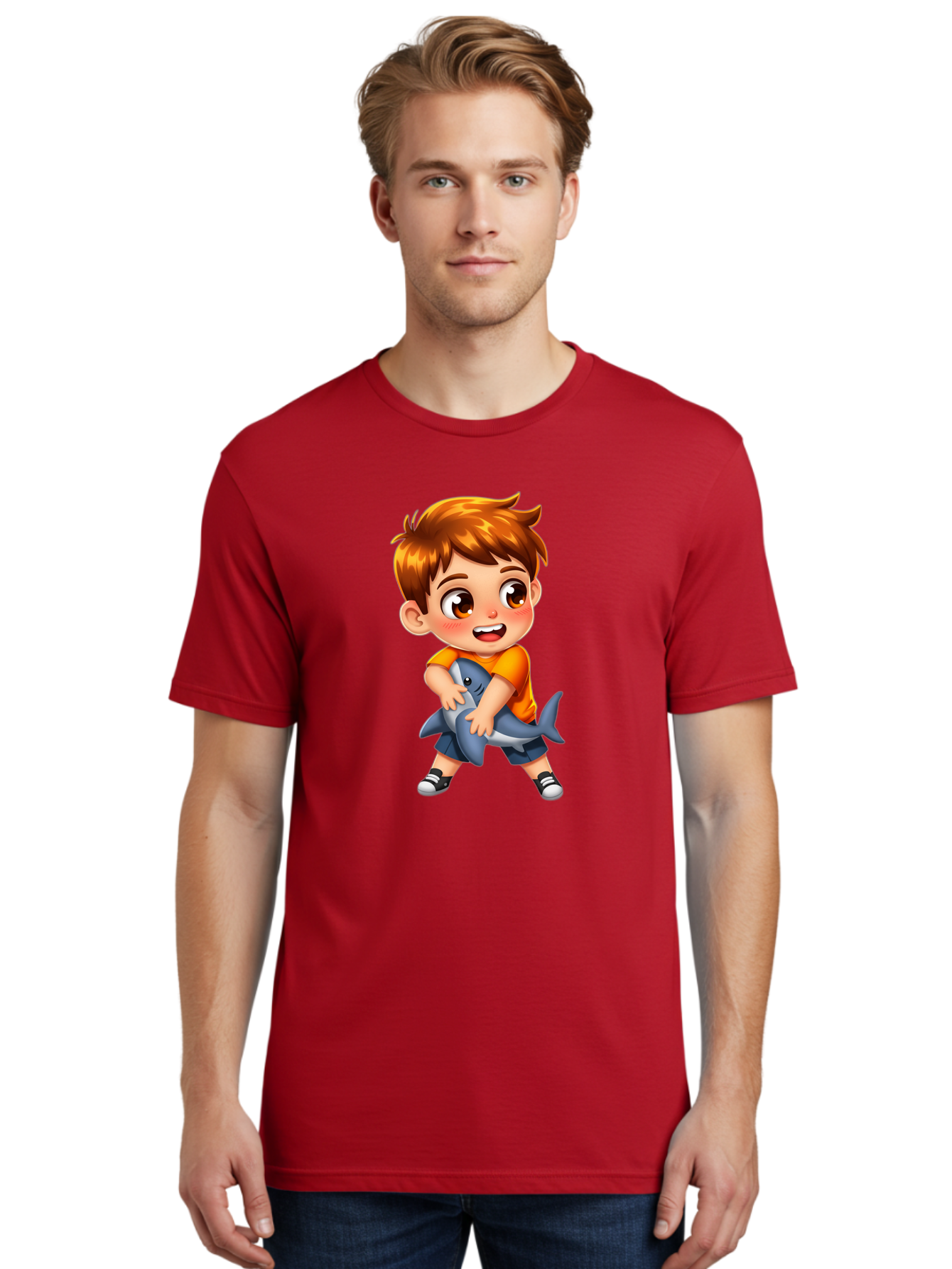 Boy-With-Shark-Toy Men'S Graphic Tee, 100% Cotton, Comfortable Casual Summer Wear, Machine Washable, Vintage Camera, Old Camera, Antique Camera, Black Camera, Classic Photography, Photography Equipment, Nostalgic Device, Film Camera, Bak109